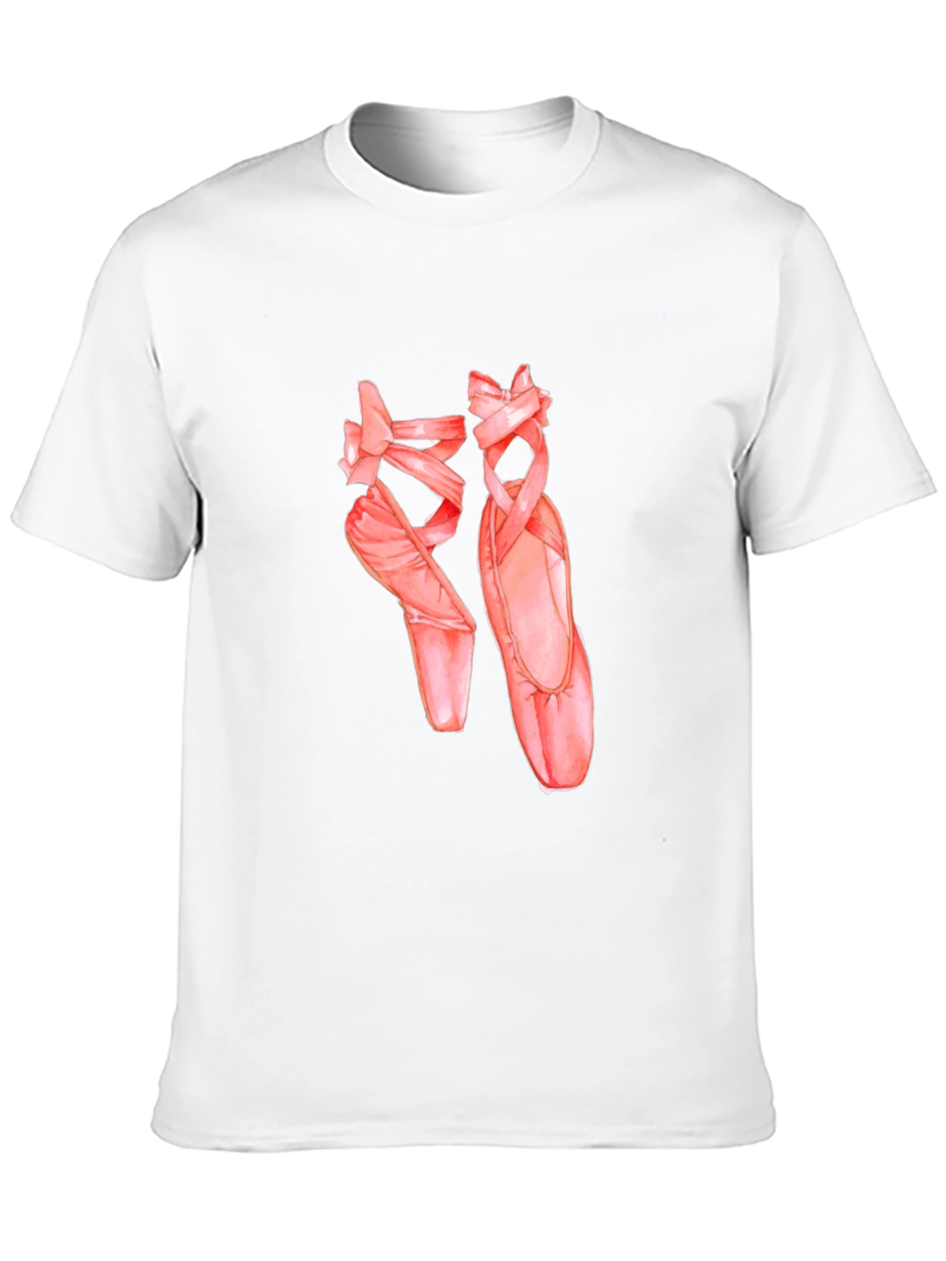 Black Ballet Shoes Graphic Tee - Dancer Gift view 10