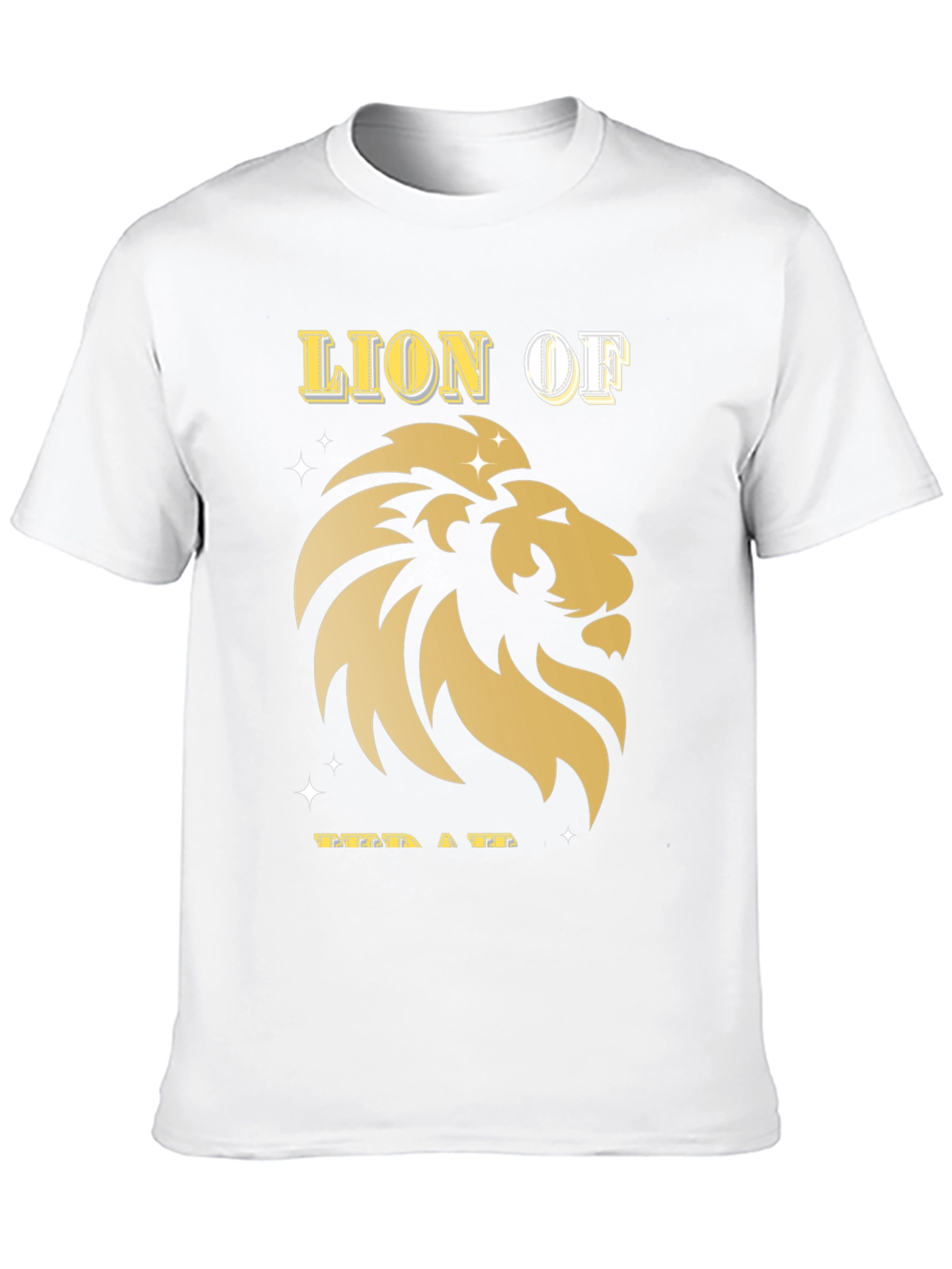 Black Lion of Judah Graphic Tee - Black Cotton Blend view 10