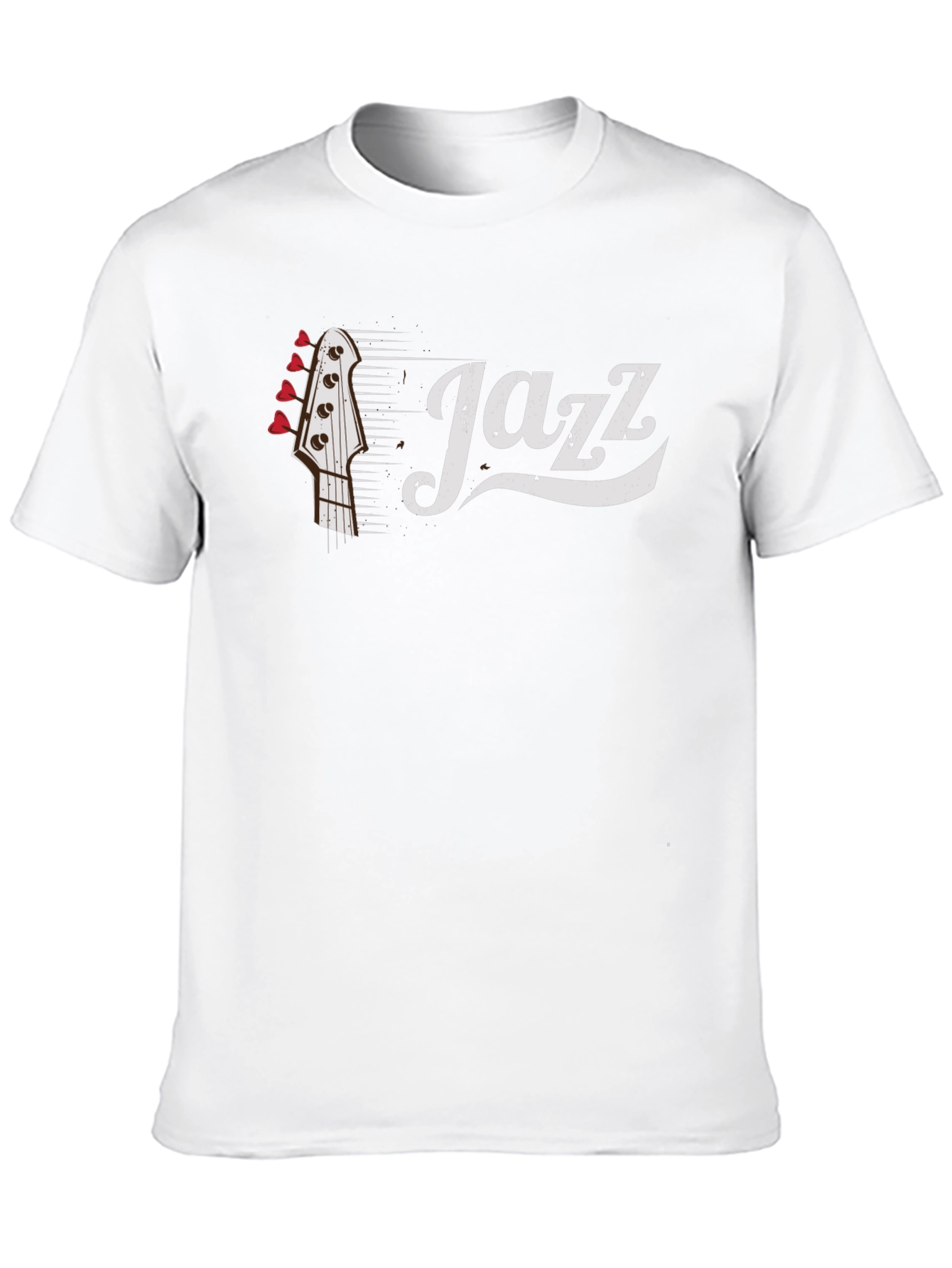 Black Jazz Music T-Shirt | Band Headstock view 10