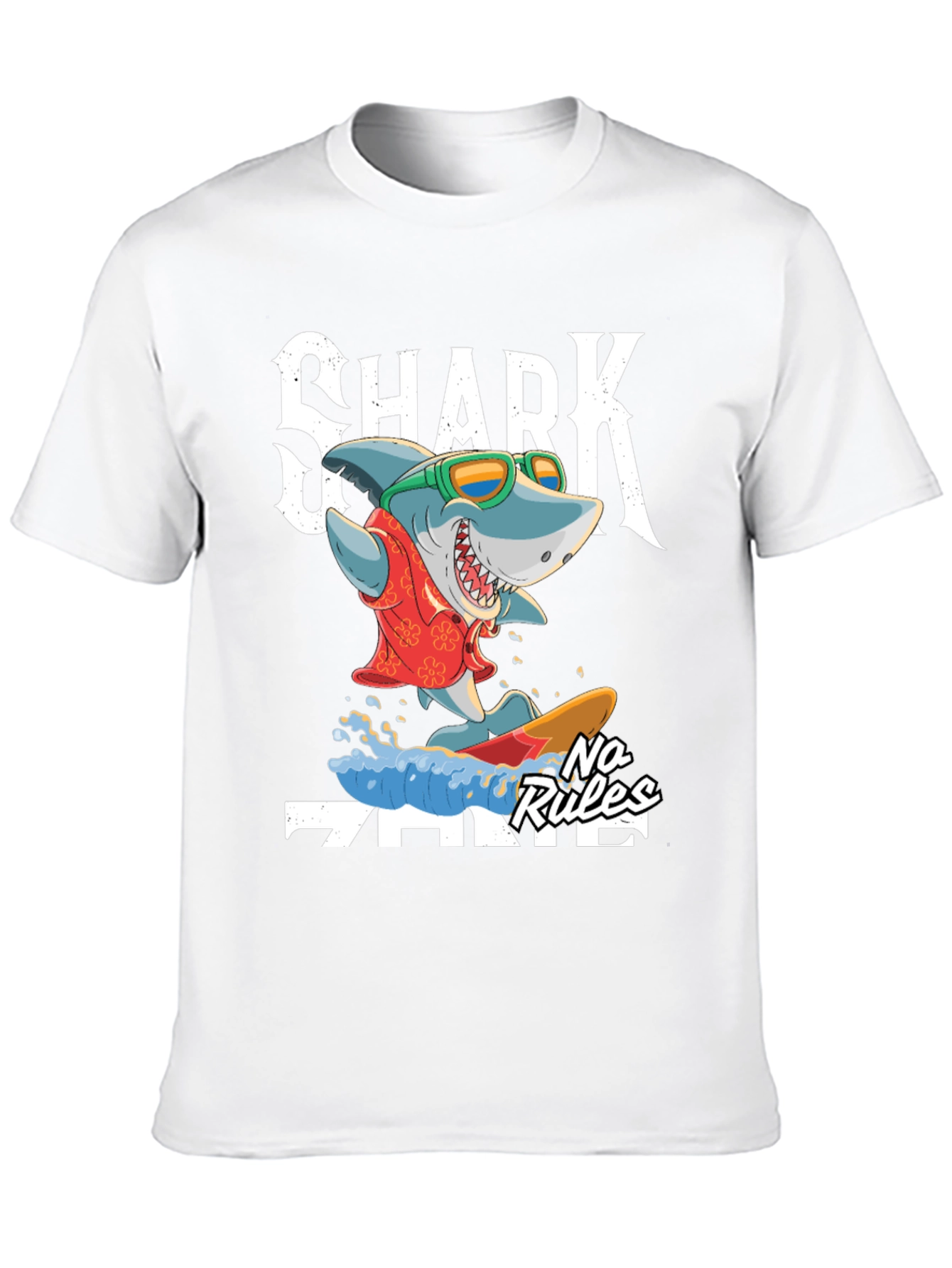 Shark Zone No Rules Graphic Tee - 10