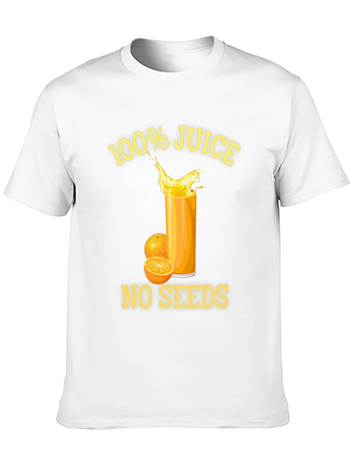 Black 100% Juice No Seeds Graphic Tee view 10