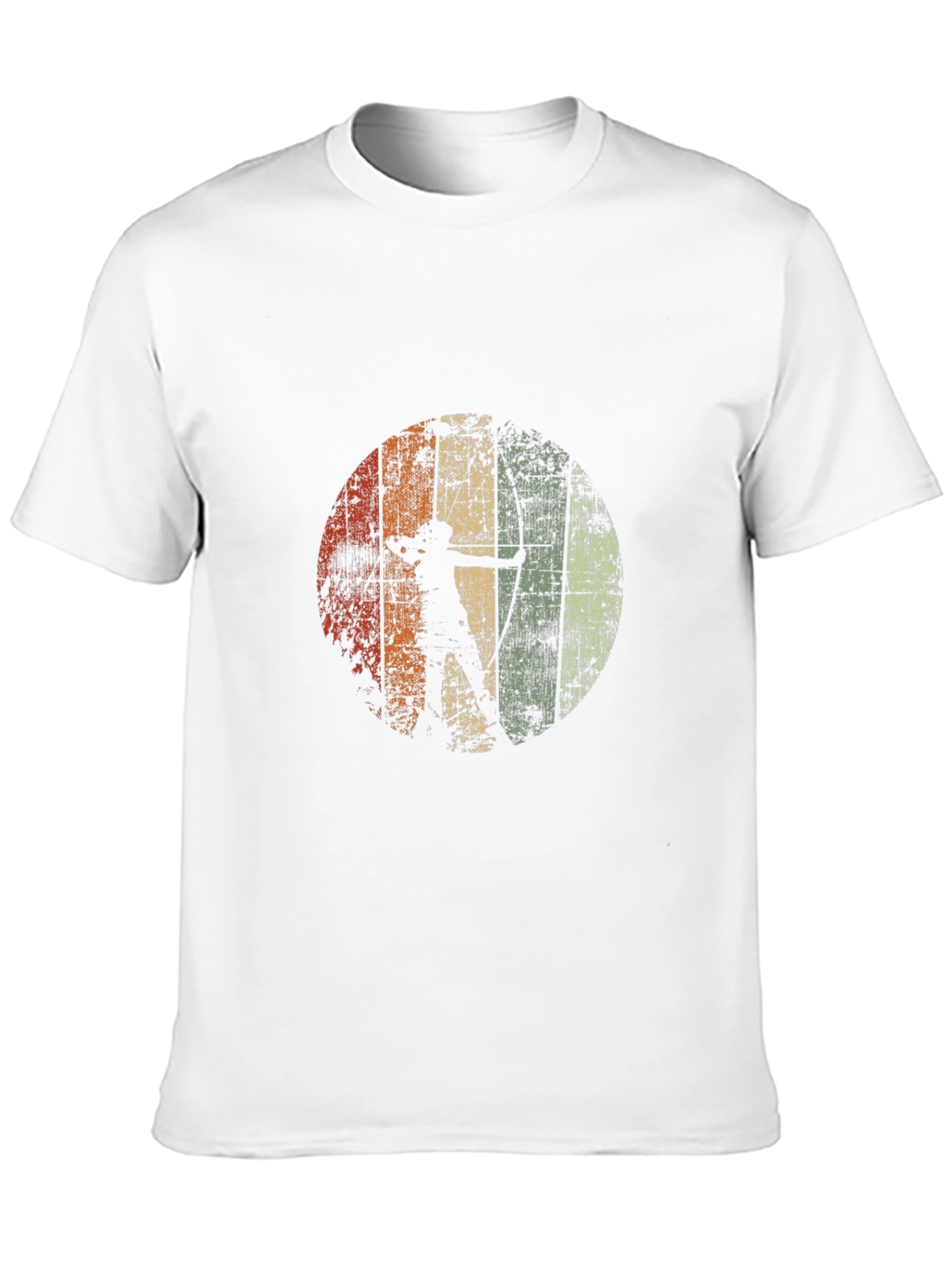 Black Archery Silhouette Graphic Tee - Vintage Style view 10