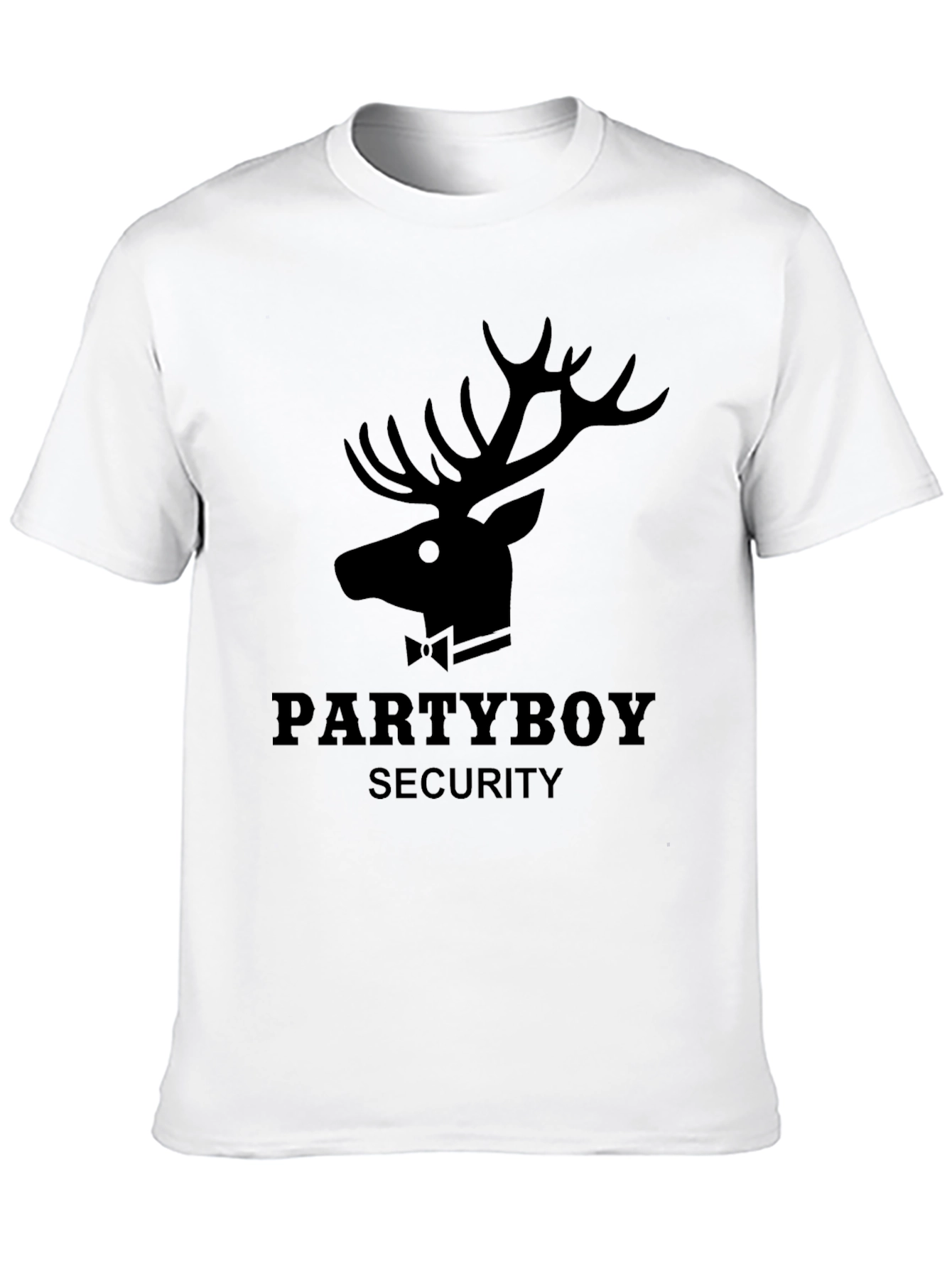 Black Partyboy Security T-Shirt view 10