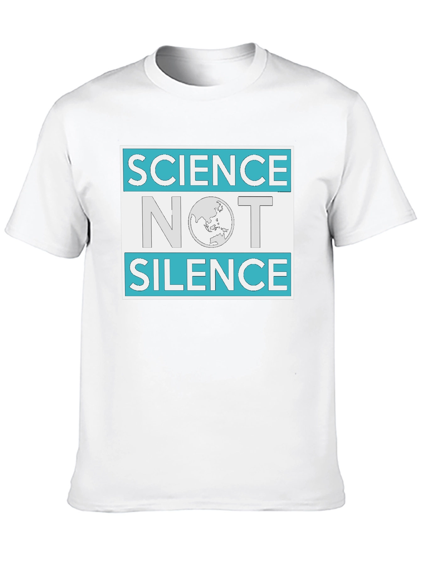 Science Not Silence Graphic Tee - Black - 10