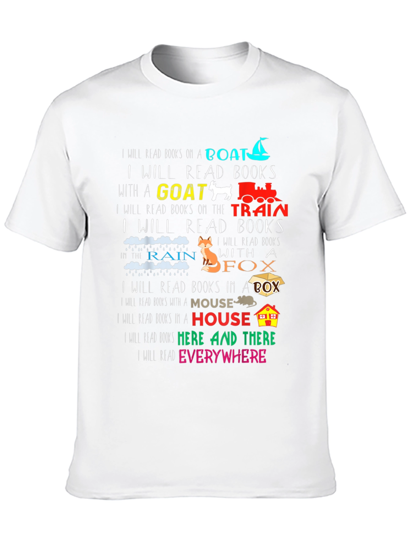 Black I Will Read Books T-Shirt view 10