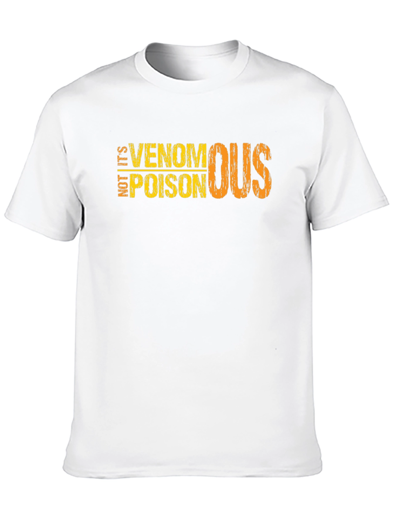 Black Not It's Poison, Venomous Black T-Shirt view 10