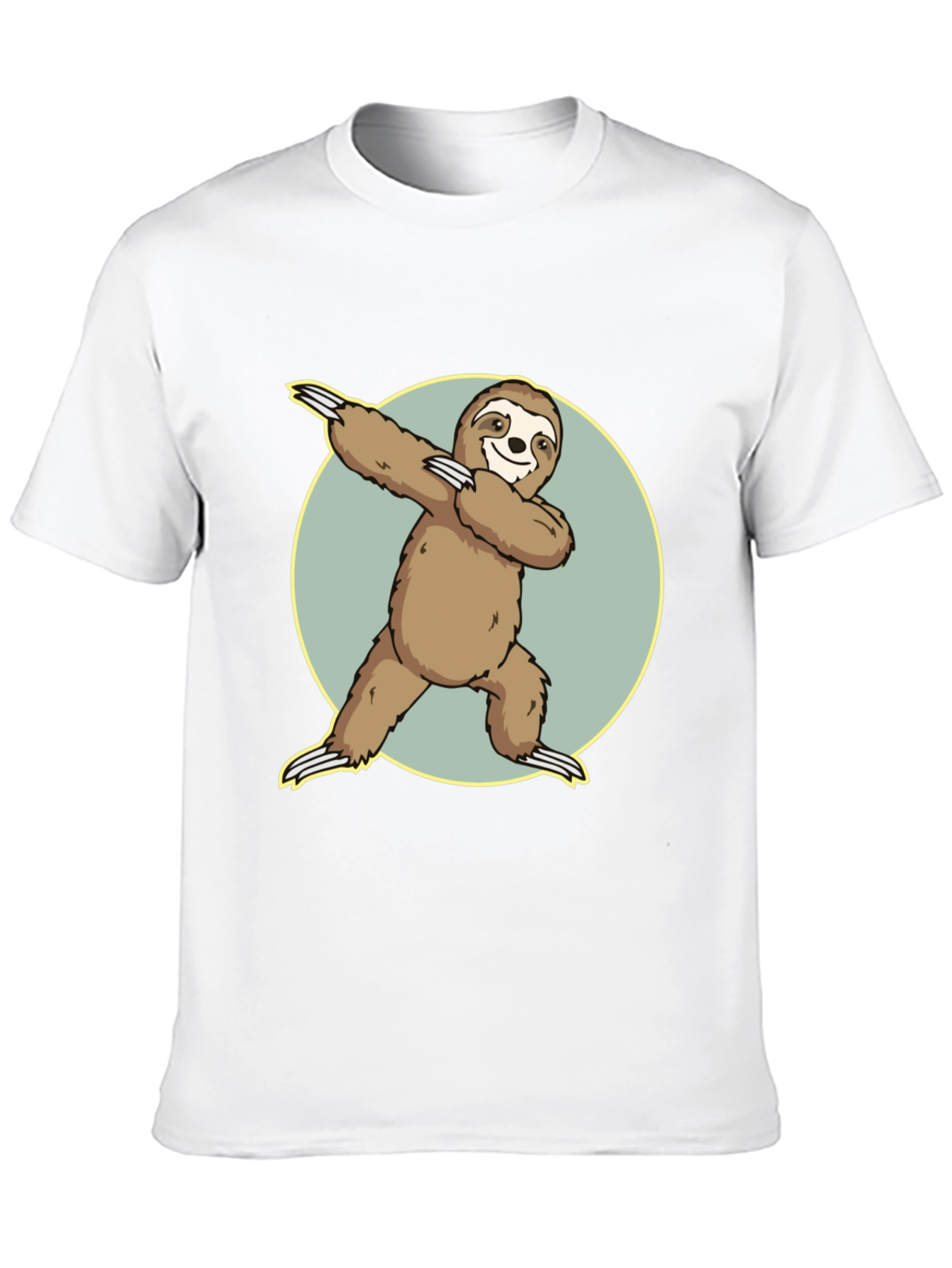 Black Sloth Dabbing T-Shirt - Funny Animal Tee view 10