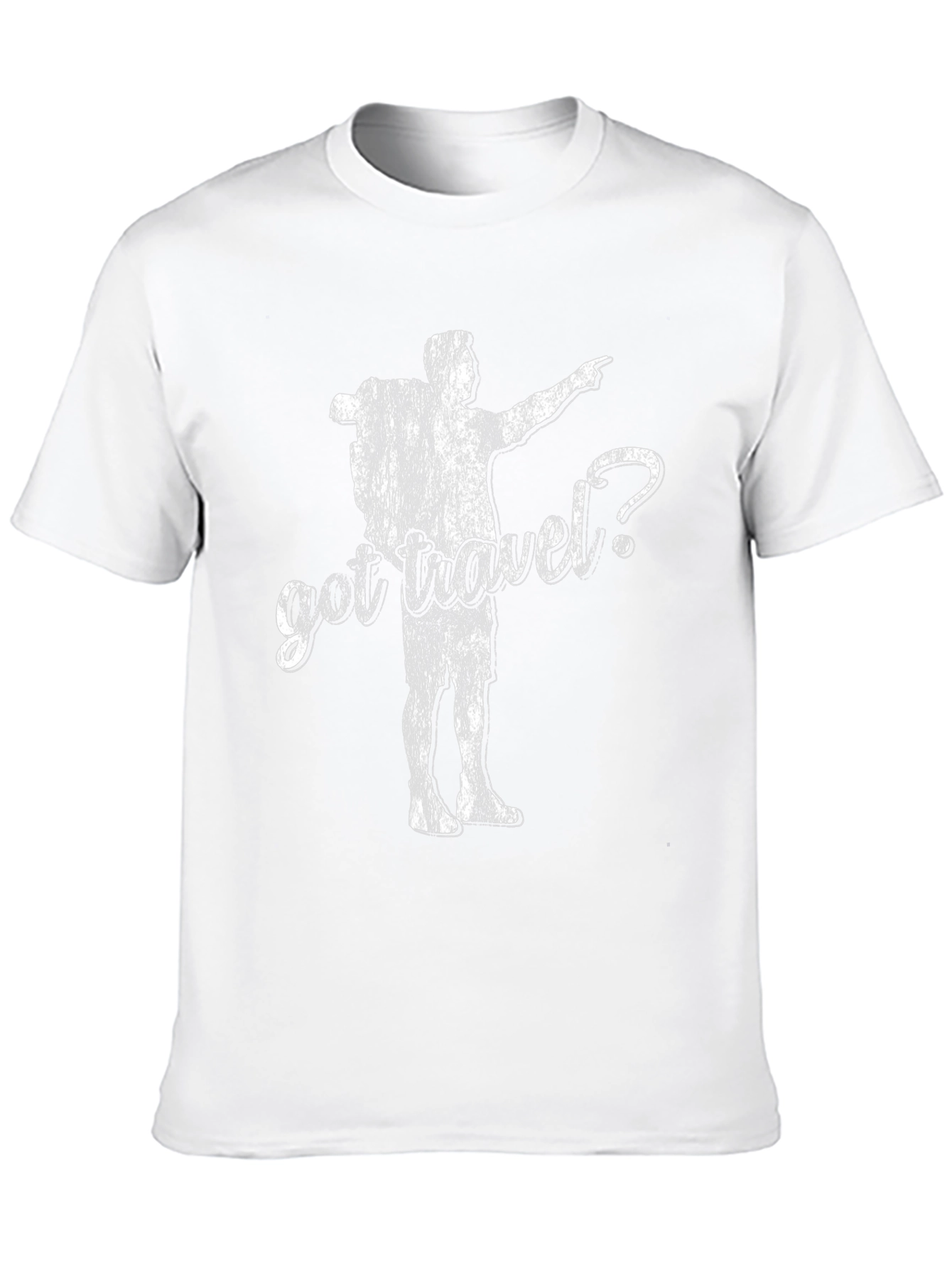 Black Got Travel? Black Graphic Tee view 10