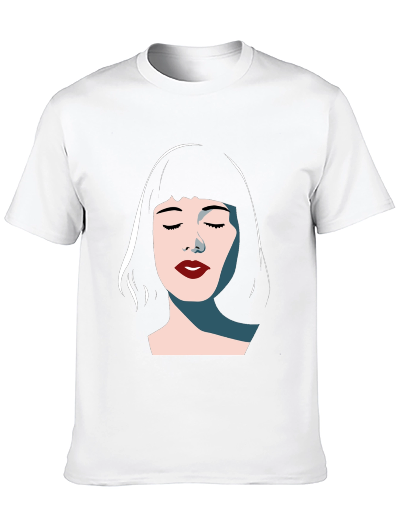Black Minimalist Woman Graphic Tee - Modern Style view 10