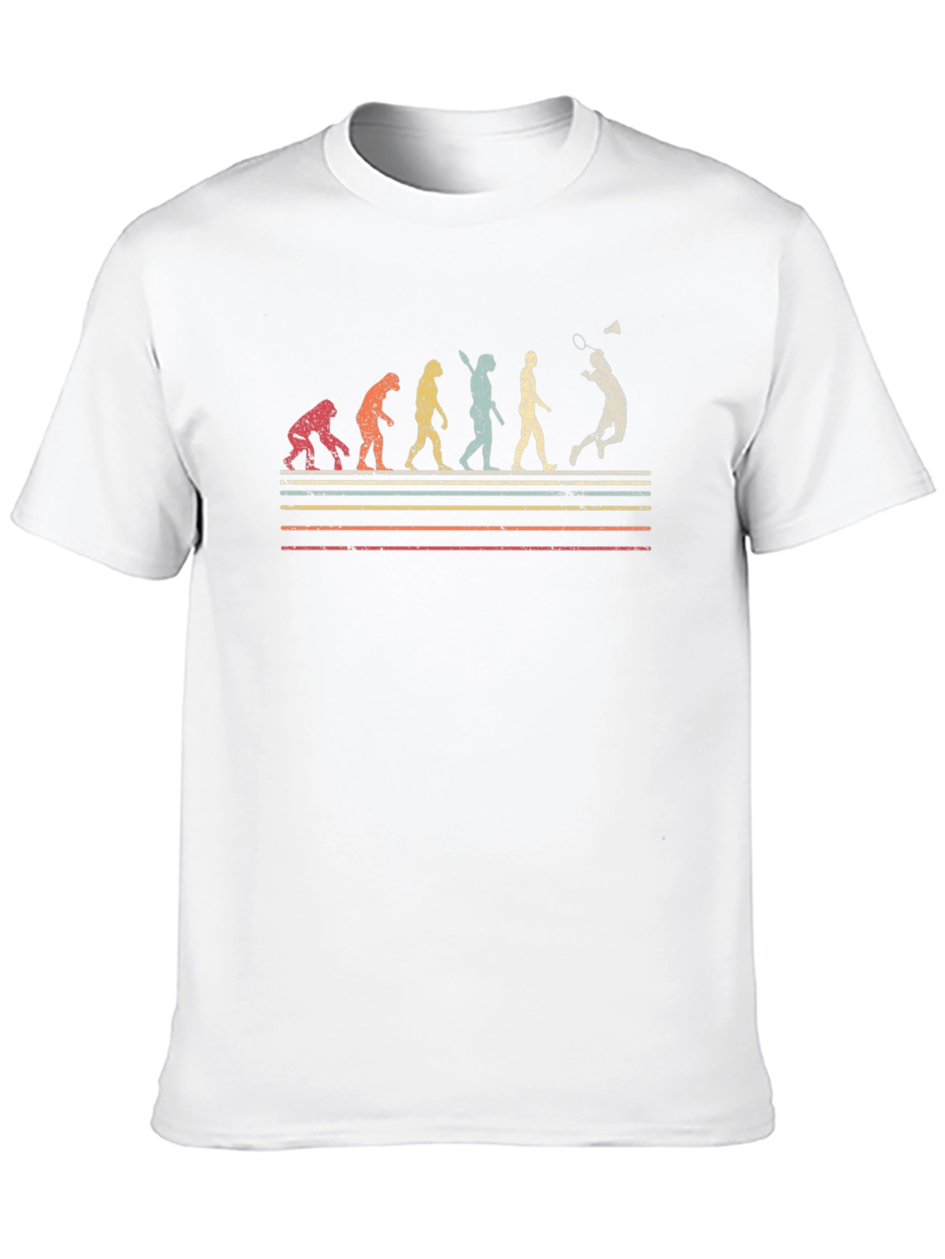 Black Badminton Evolution Graphic Tee view 10