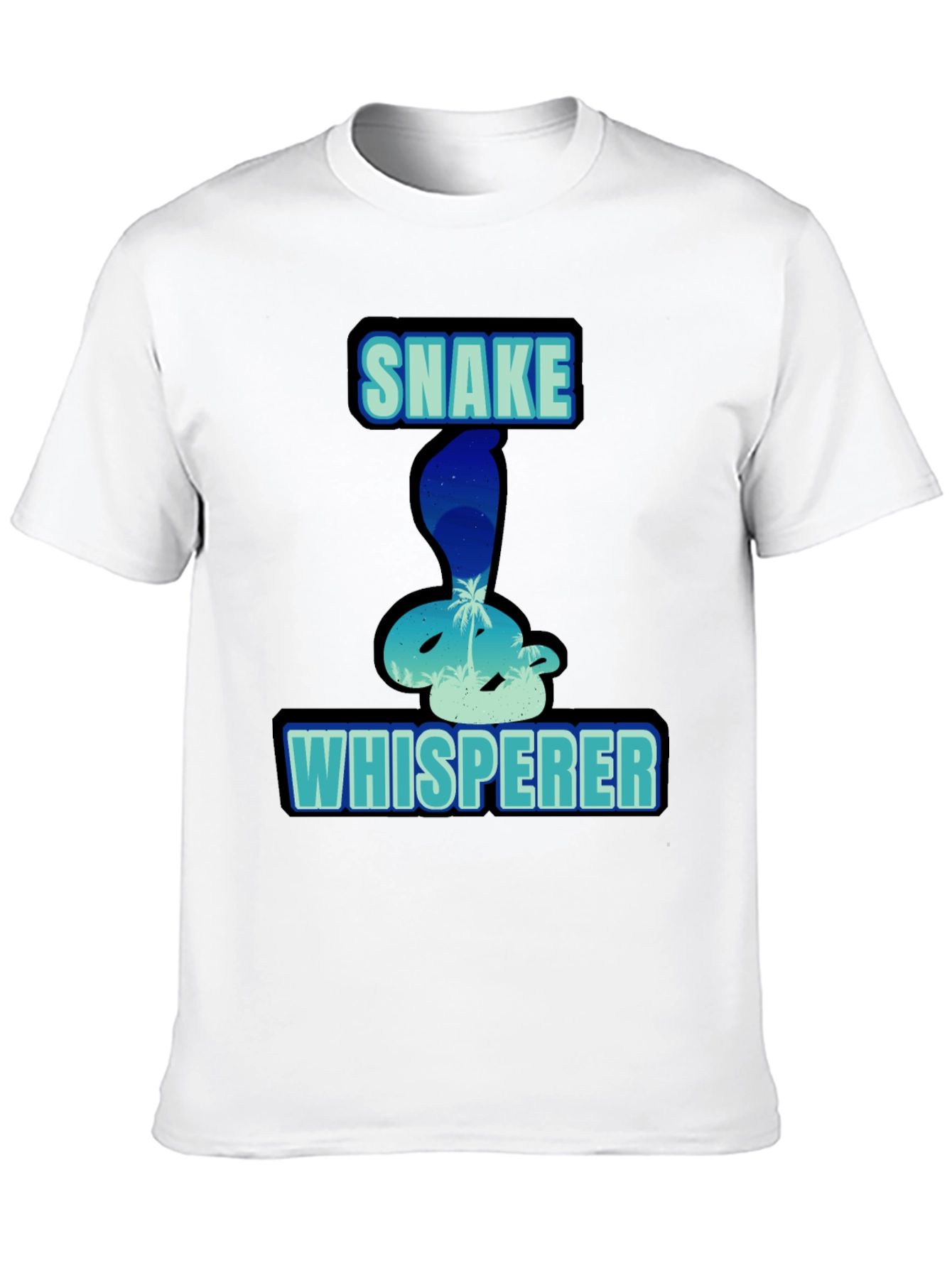 Black Snake Whisperer Graphic T-Shirt view 10