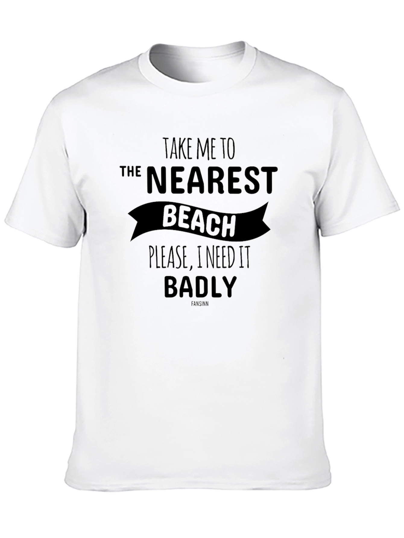 Black Take Me To The Nearest Beach Graphic T-Shirt view 10