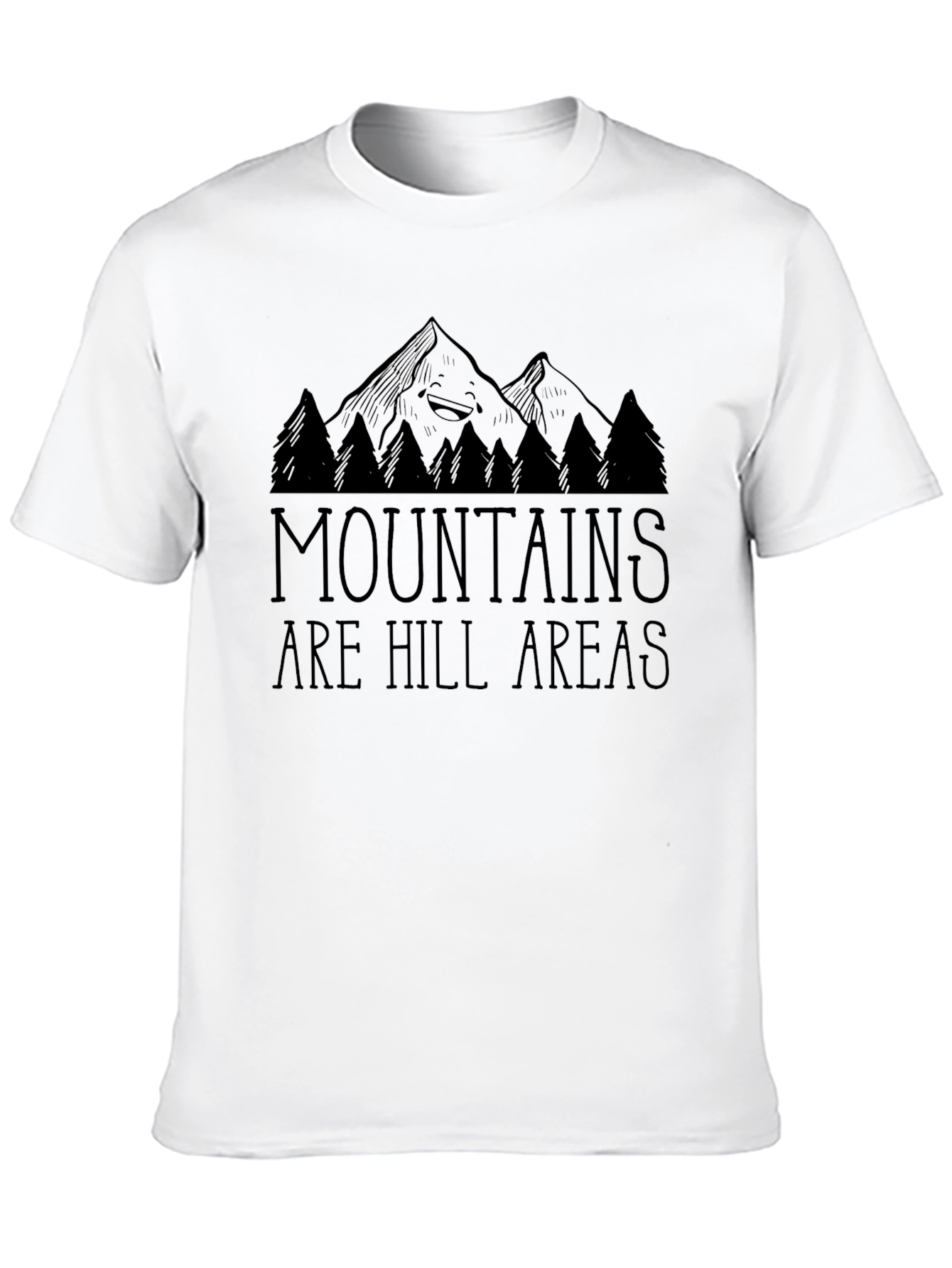 Black Mountains Are Hill Areas Black T-Shirt view 10