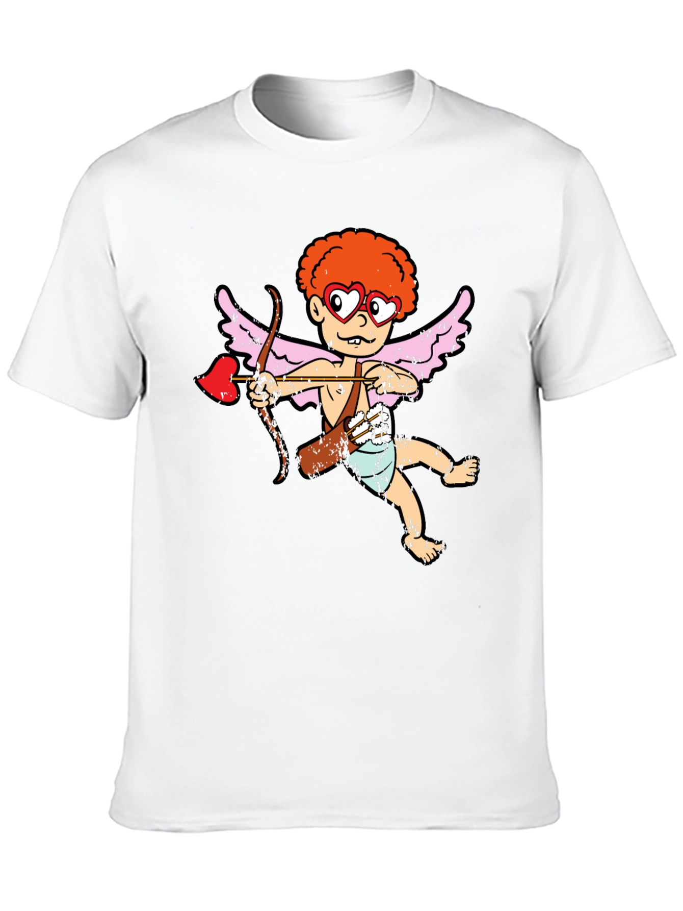 Black Cupid Graphic Tee - Love & Laughter view 10