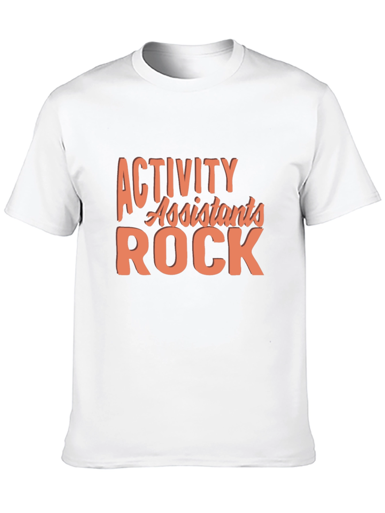 Black Activity Assistants Rock Black T-Shirt view 10