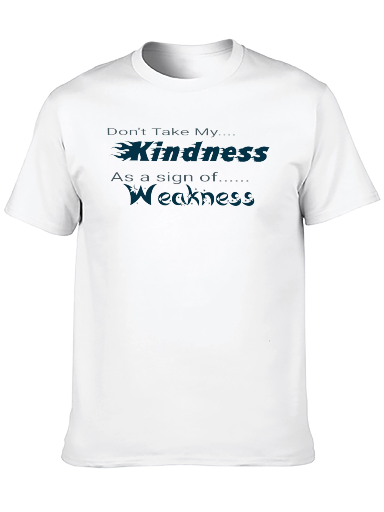 Black Kindness is Not Weakness Graphic Tee view 10