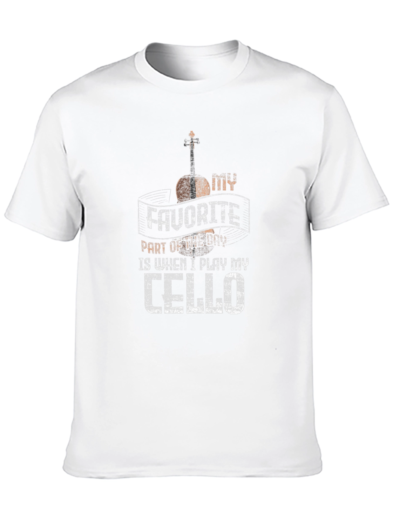 Cello Lover T-Shirt - My Favorite Part is When I Play My Cello - 10