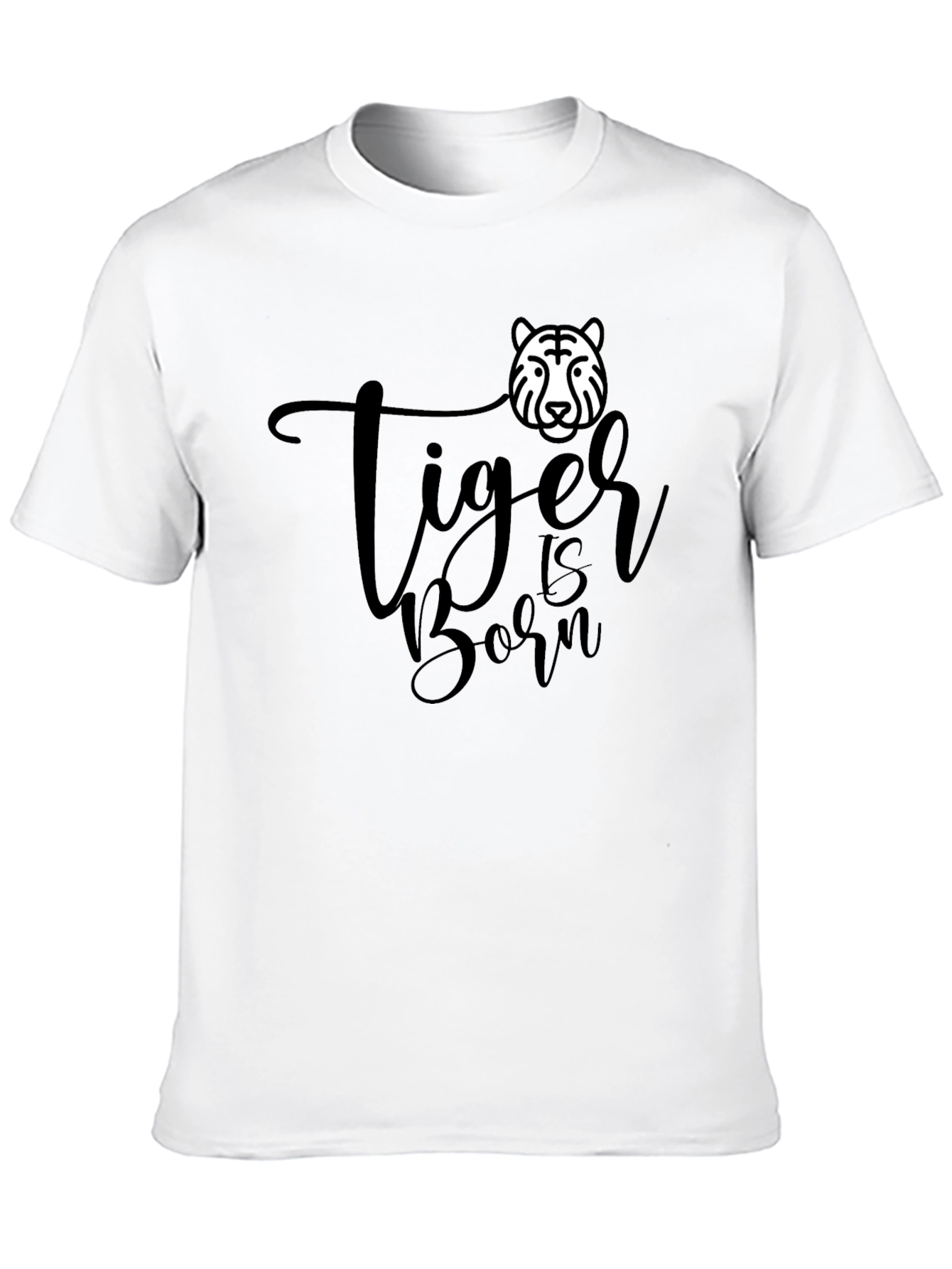 Black Tiger is Born Men's Graphic Tee view 10