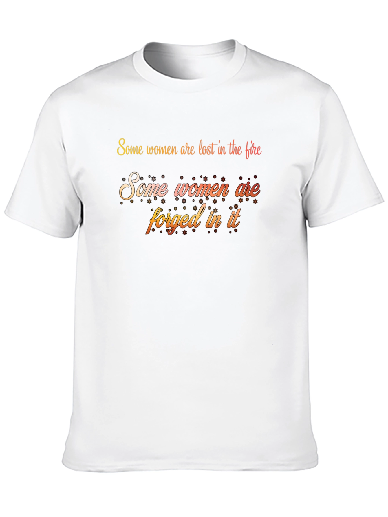 Black Women Forged in Fire Graphic Tee - Empowering Statement view 10