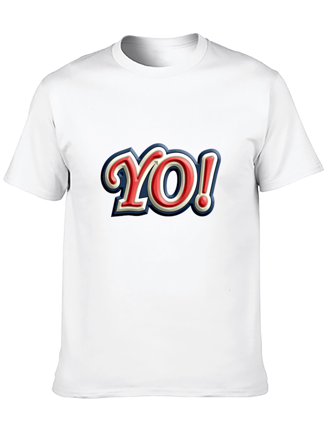 Black Yo! Graphic Tee - Stylish Black Cotton Blend view 10