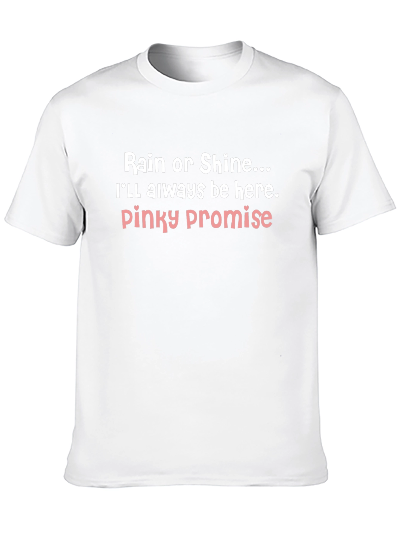 Black Rain or Shine Pinky Promise Graphic Tee view 10