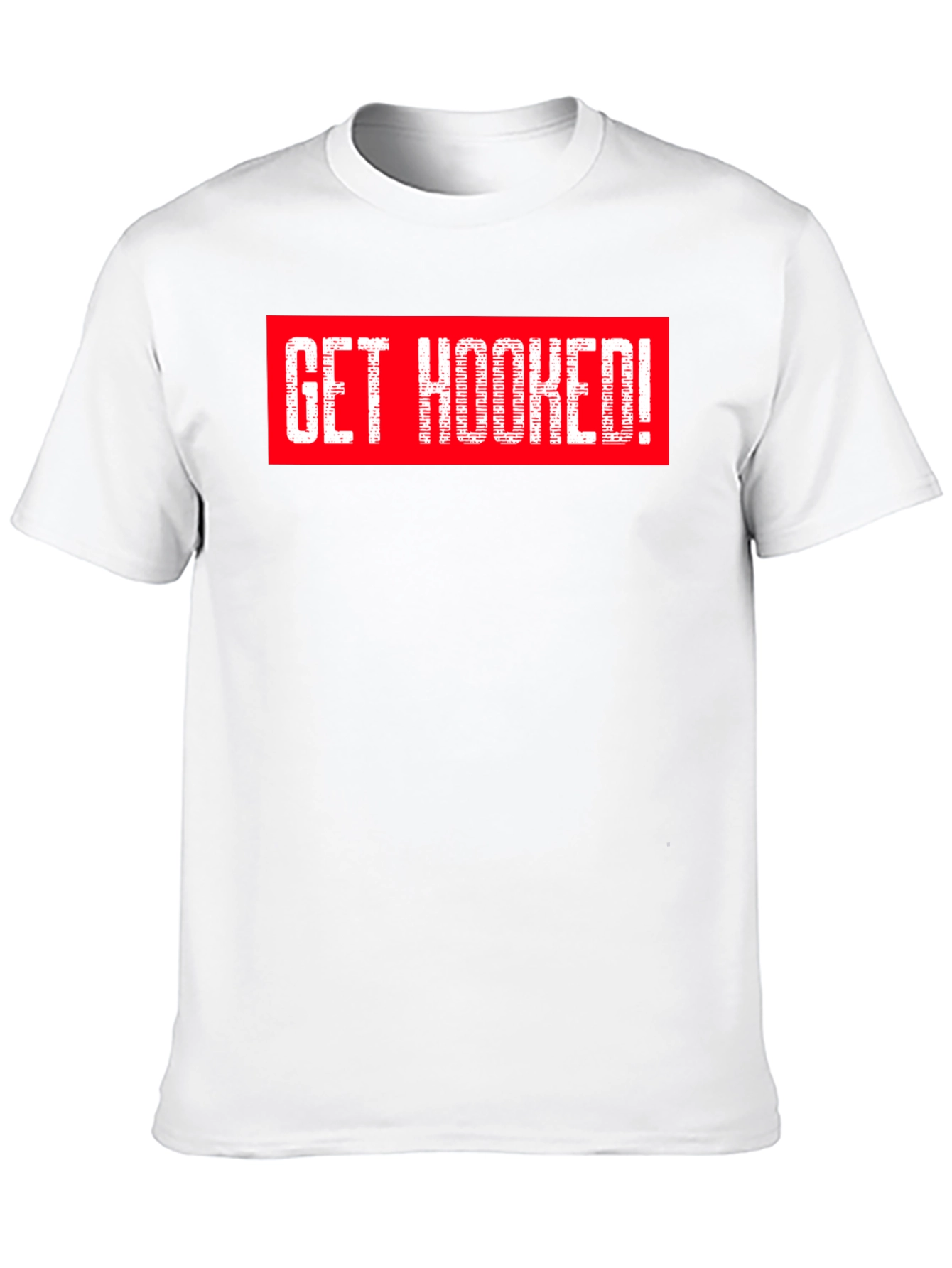 Black Get Hooked! Graphic Tee - Stylish Black T-Shirt view 10