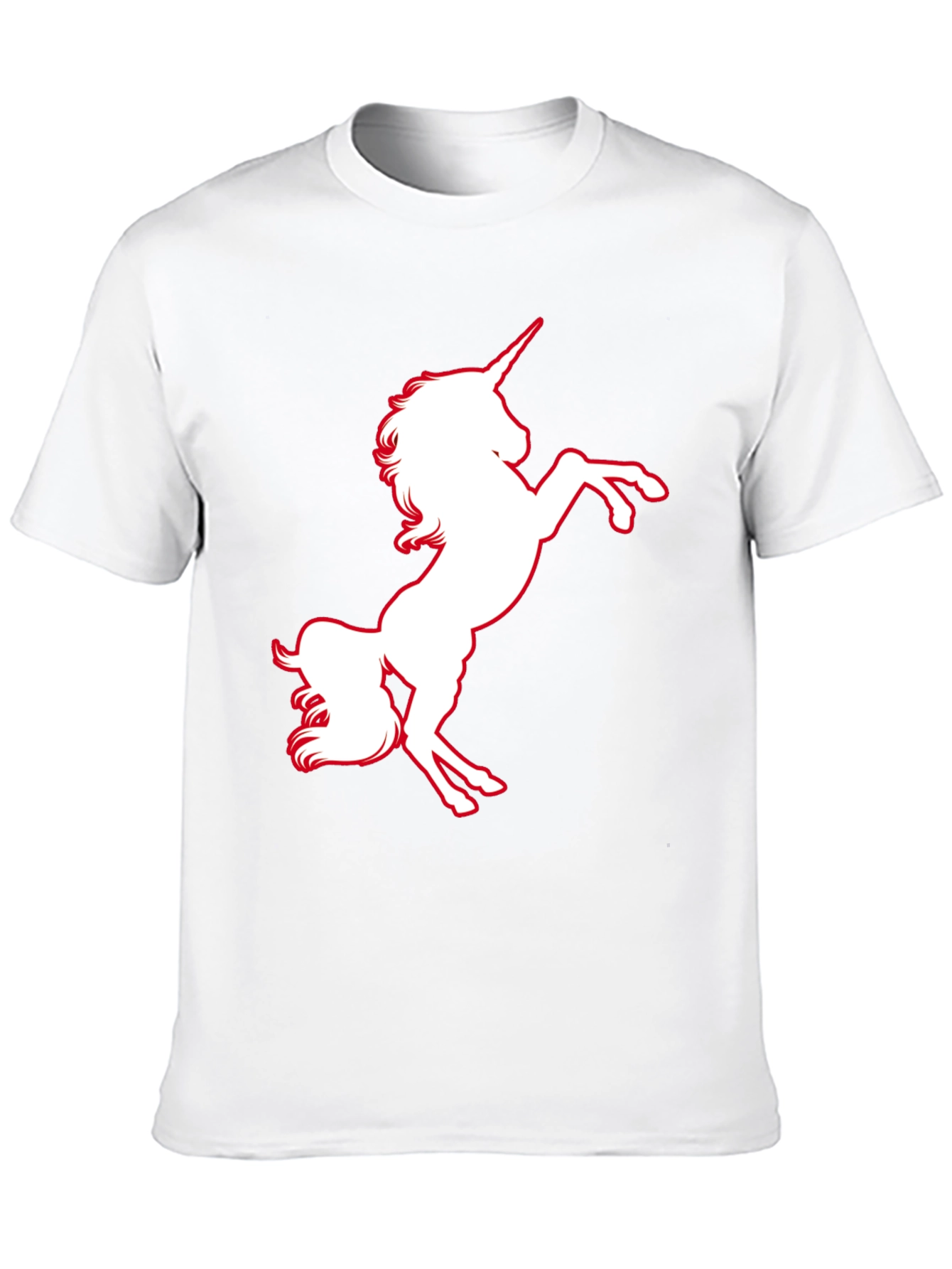 Black Unicorn Graphic T-Shirt - Black Cotton Tee view 10