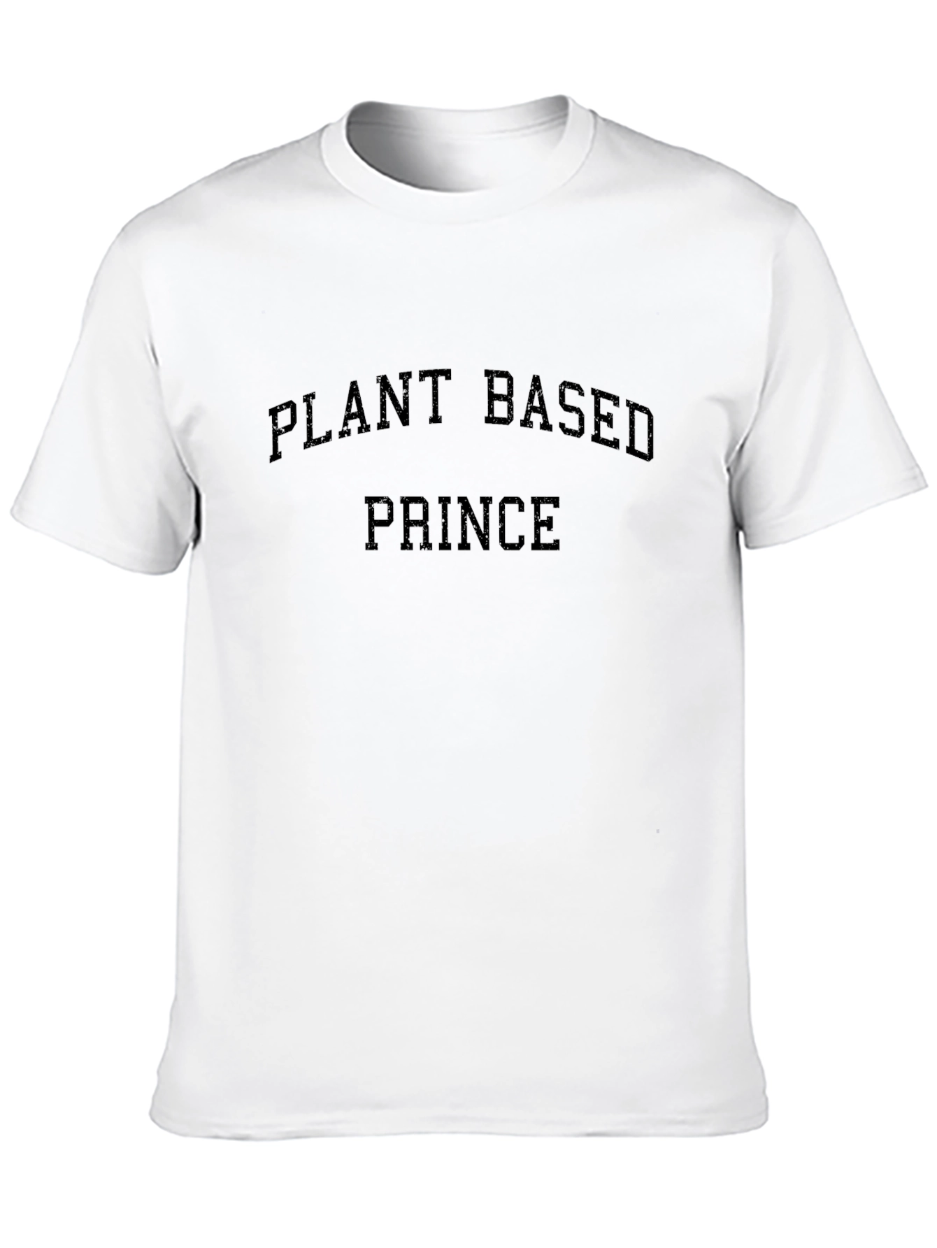 Black Plant Based Prince T-Shirt - Vegan Style view 10