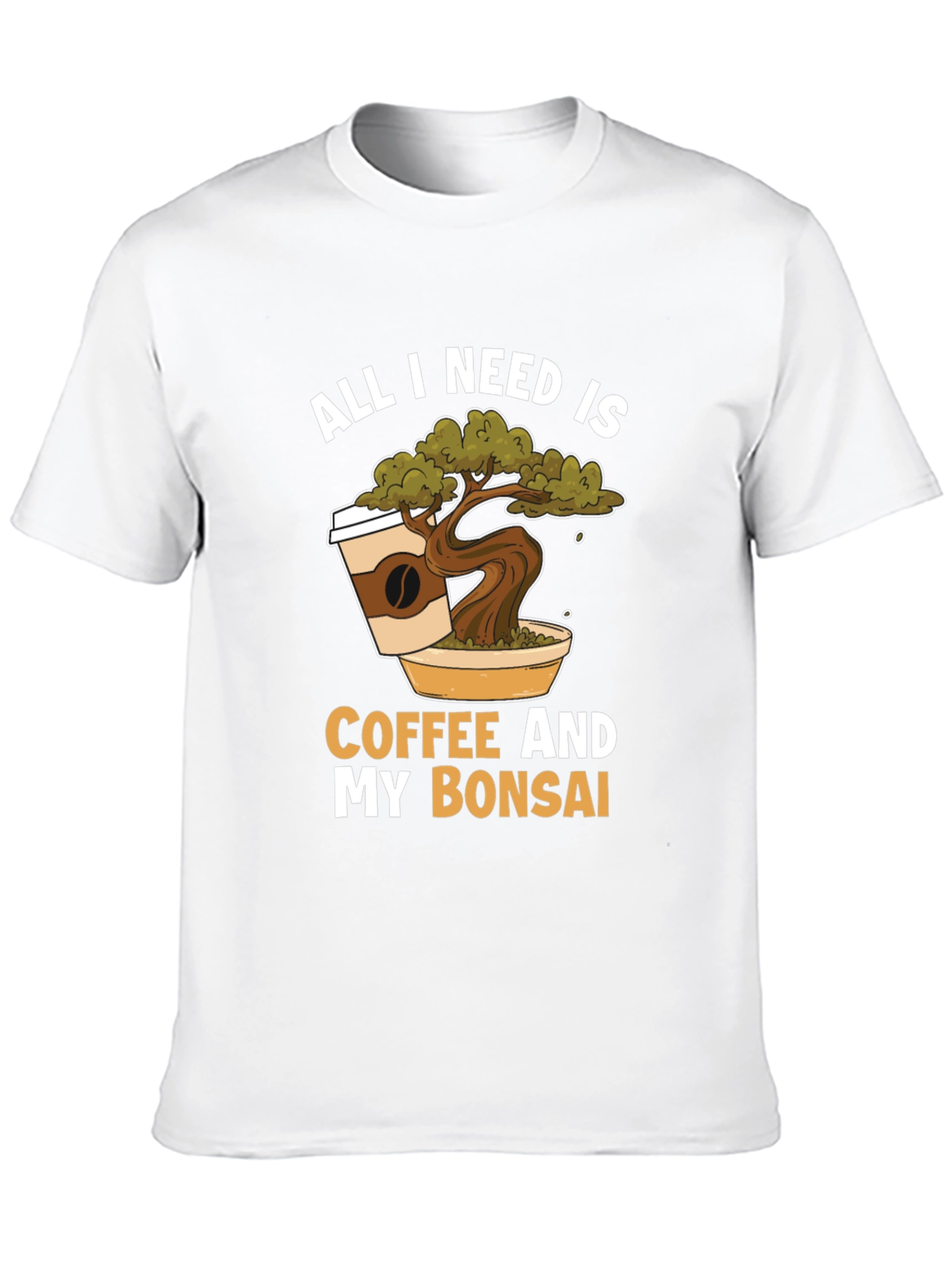 Black Coffee & Bonsai T-Shirt -  Relaxed Fit view 10