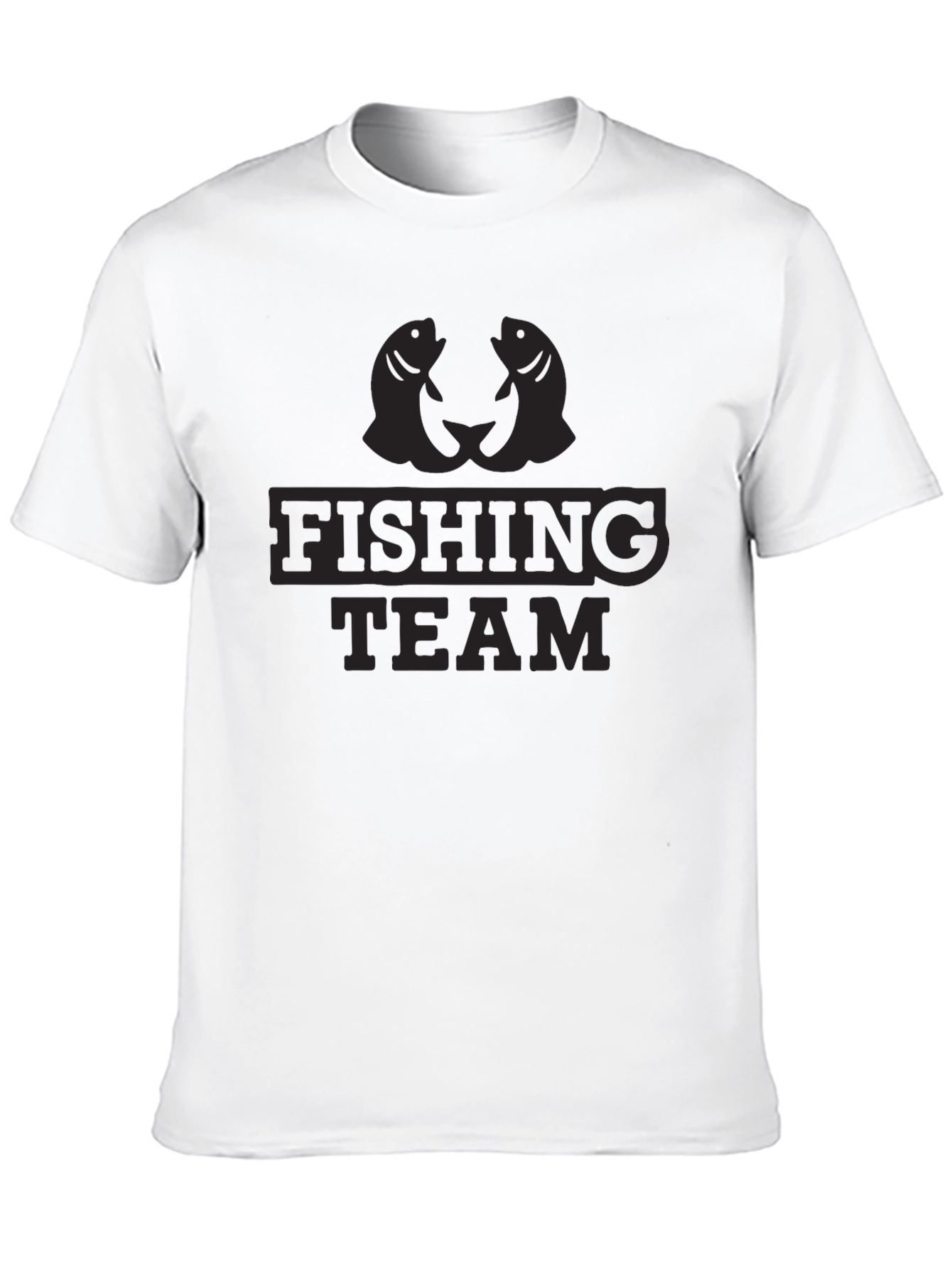 Black Fishing Team T-Shirt - Stylish Angler Apparel view 10