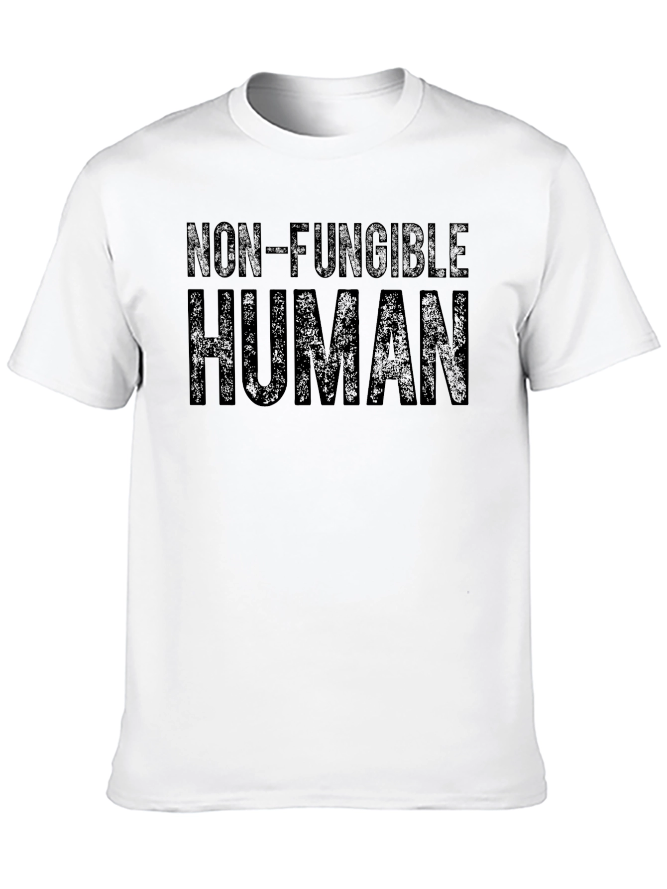 Black Non-Fungible Human Graphic Tee view 10