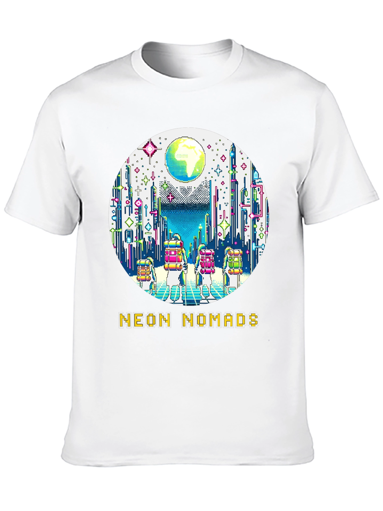 Neon Nomads Graphic T-Shirt - 10