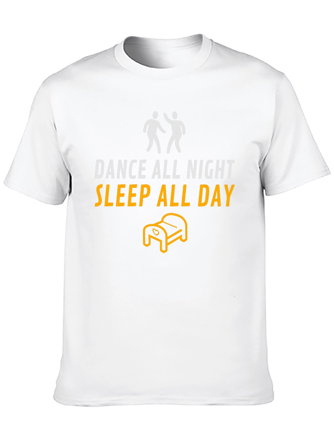 Black Dance All Night, Sleep All Day Graphic Tee view 10
