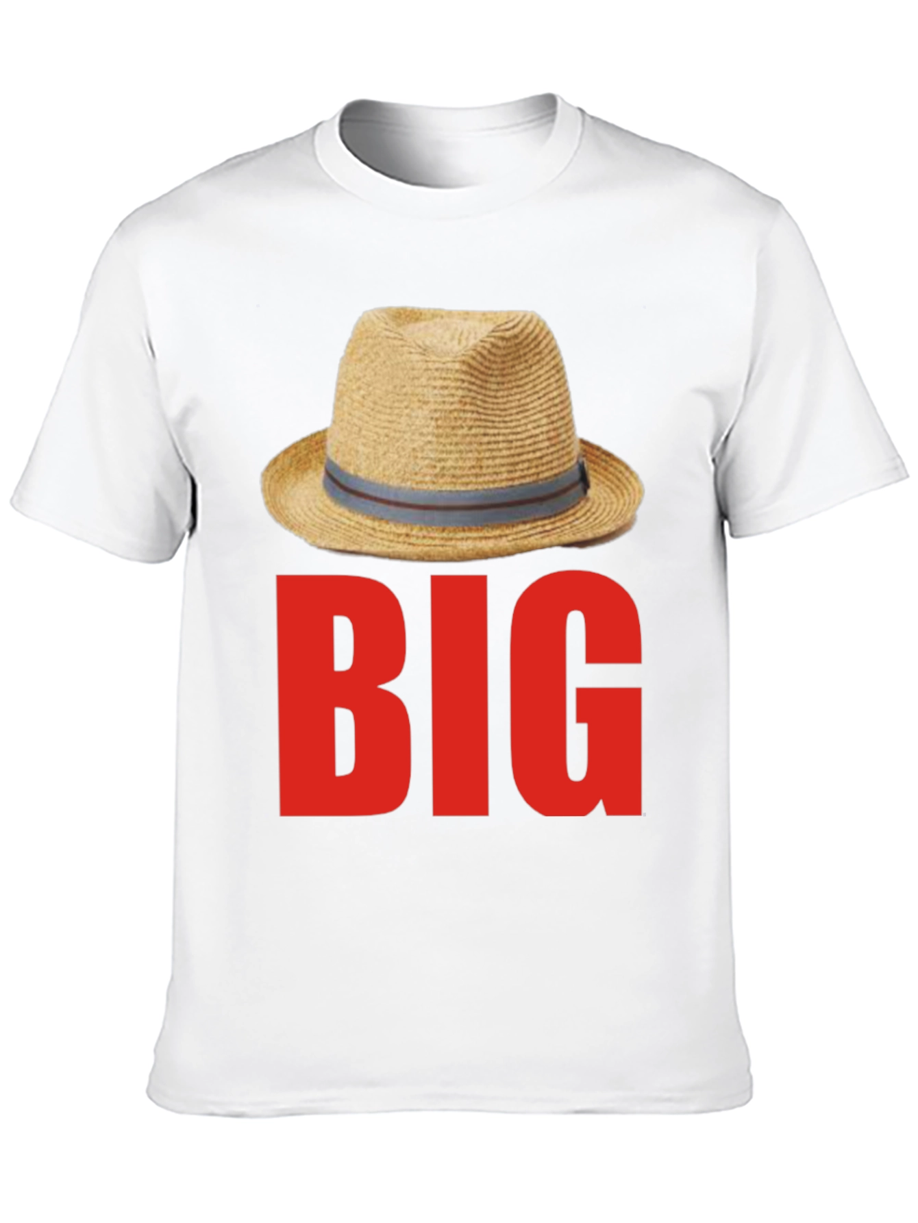 Black Big Hat Graphic T-Shirt - Bold Statement Tee view 10