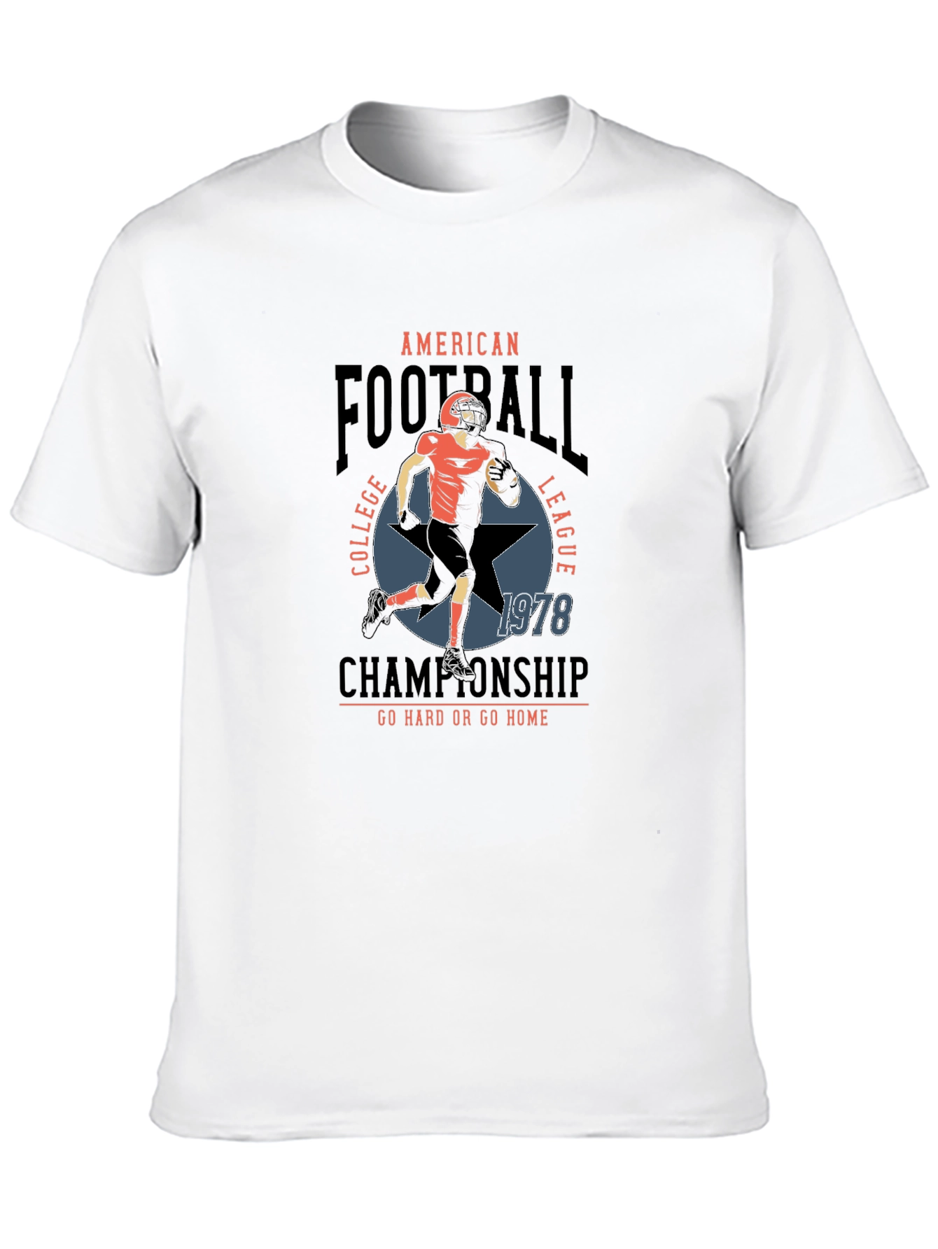 Black American Football League 1978 T-Shirt view 10