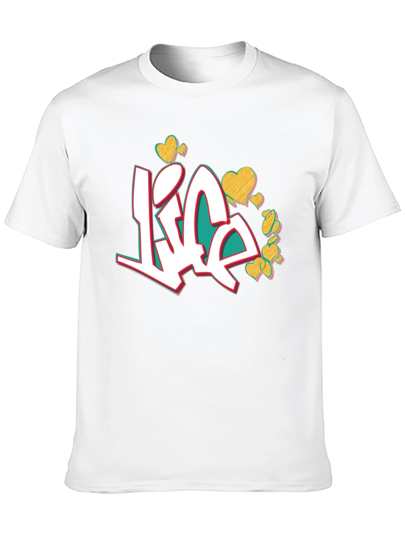 Life Graffiti T-Shirt - Stylish Streetwear Tee - 10