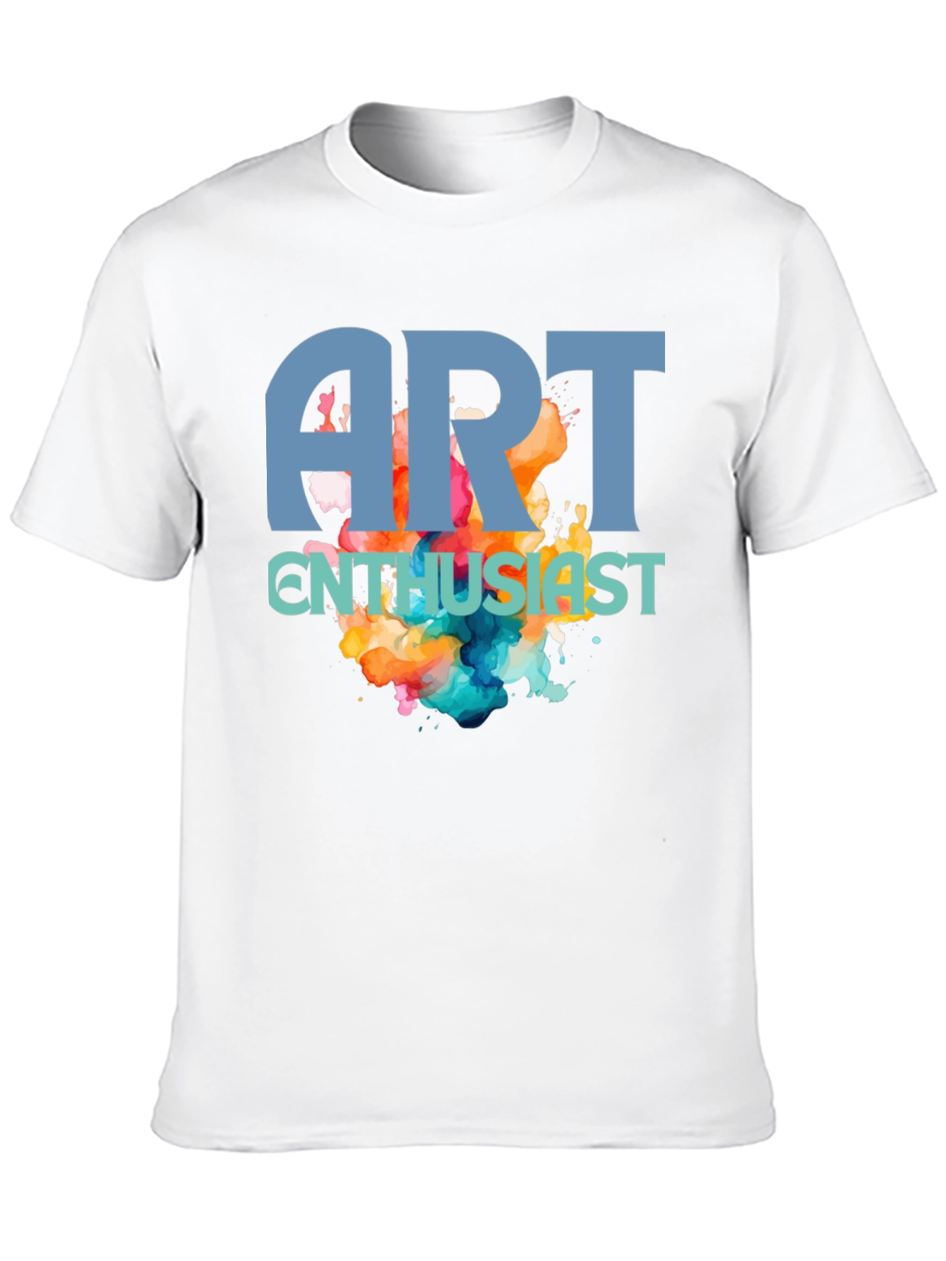 Black Art Enthusiast T-Shirt - Artistic Design view 10