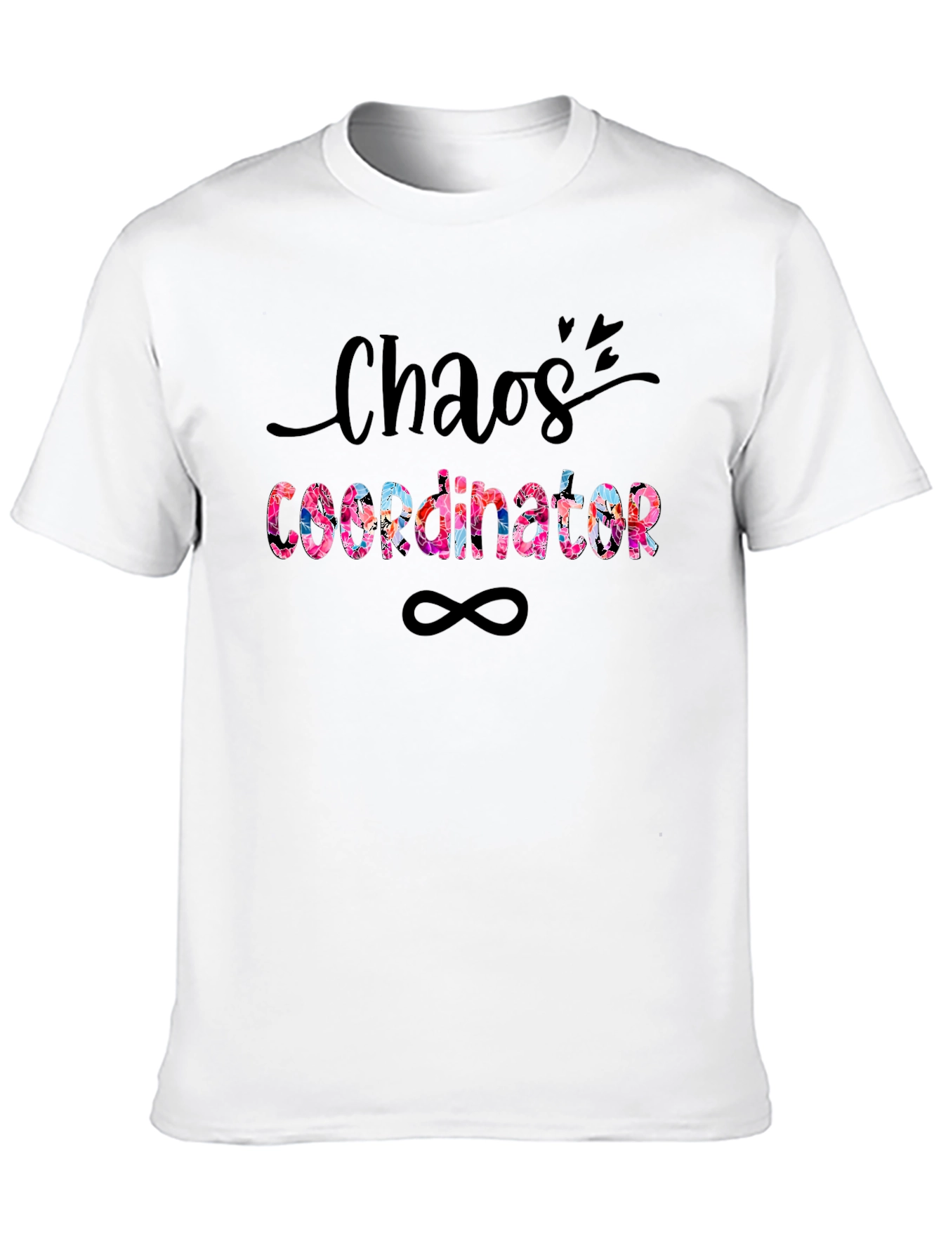 Black Chaos Coordinator Graphic T-Shirt view 10
