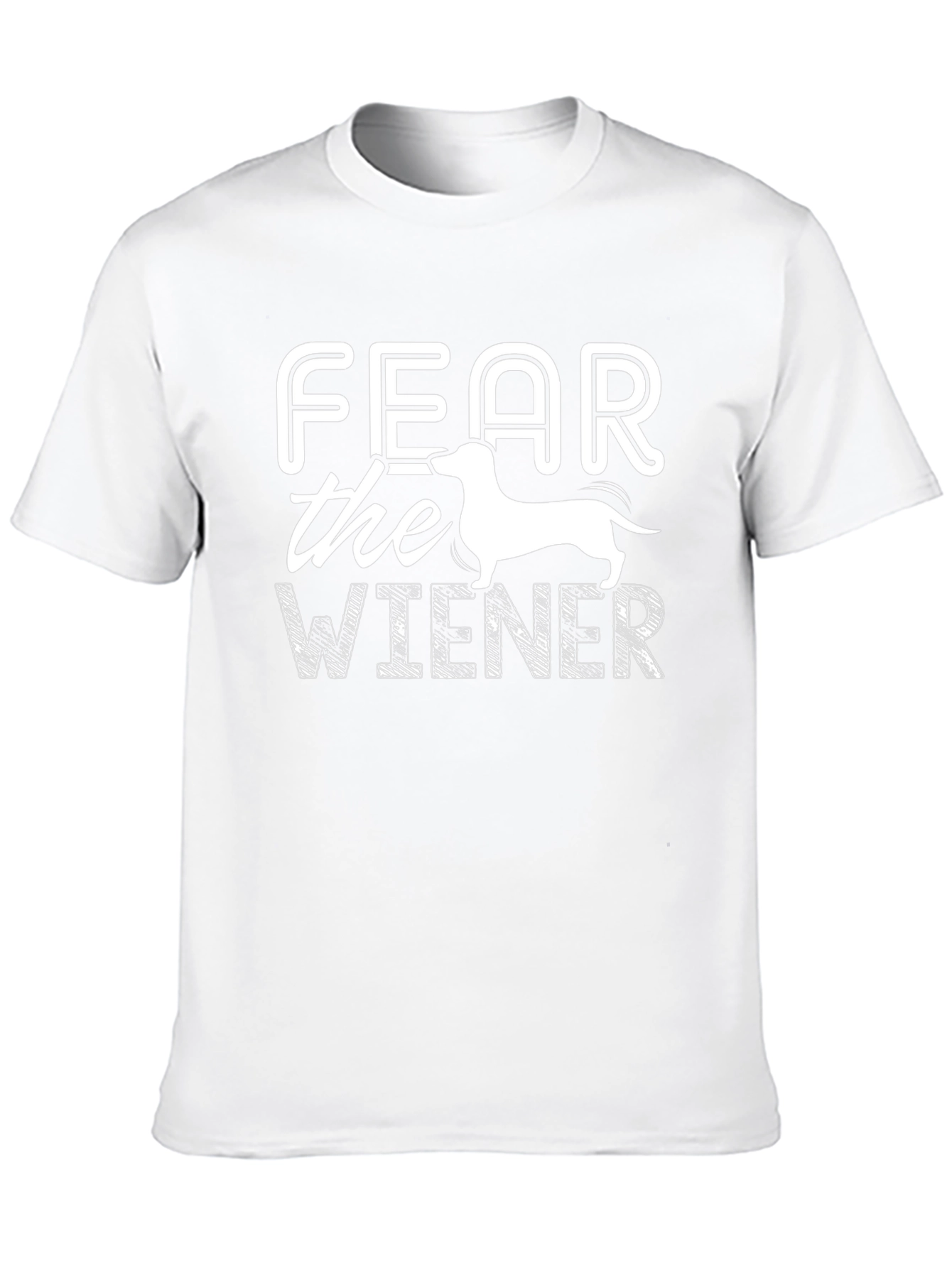 Fear the Wiener Funny Dachshund T-Shirt - 10
