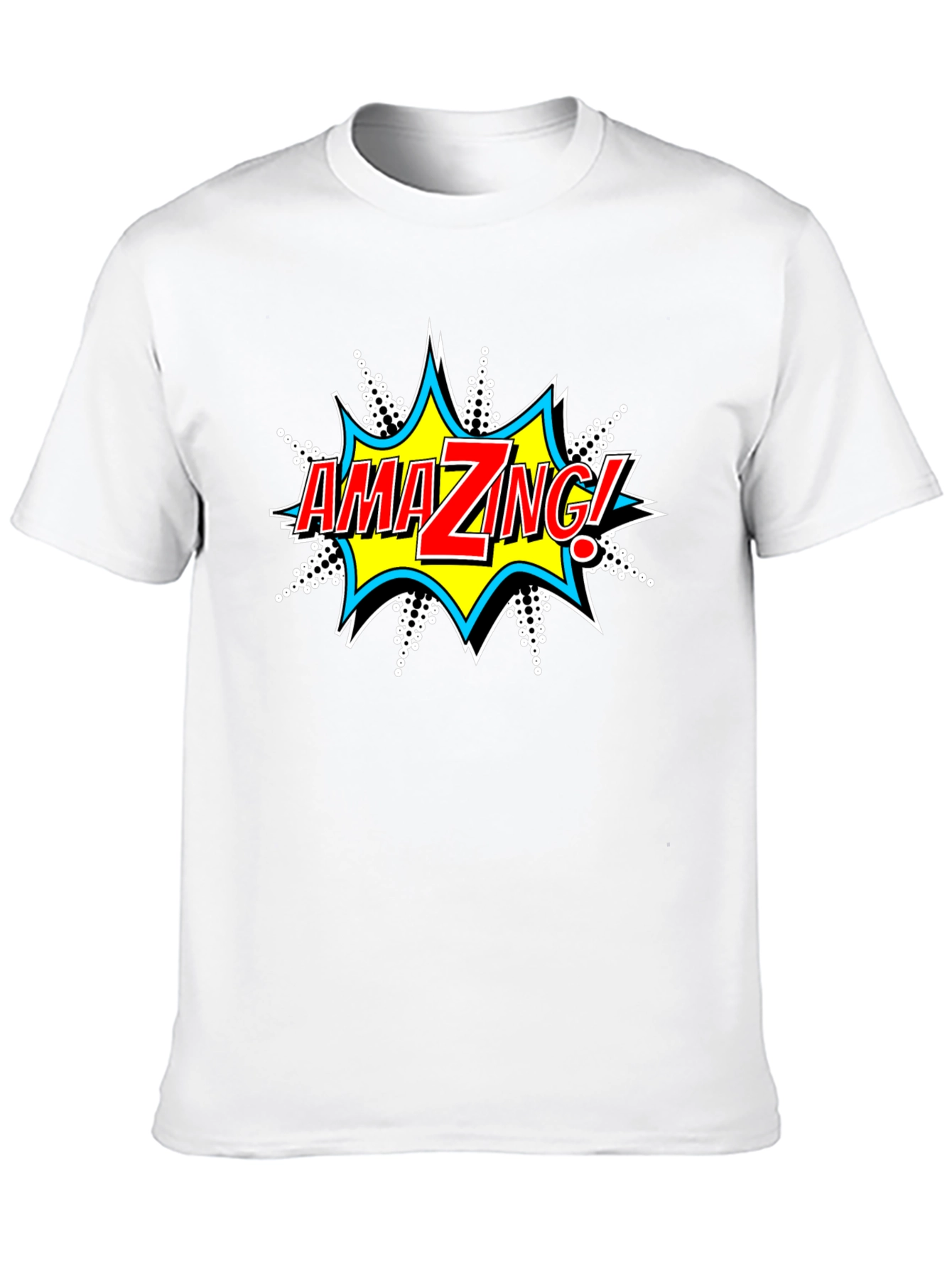 Amazing Comic Style Graphic T-Shirt - 10