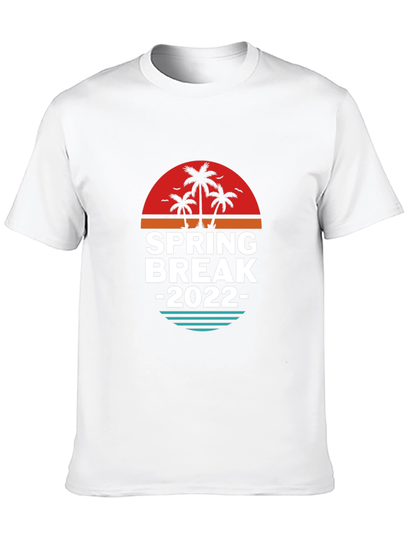 Black Spring Break 2022 Graphic T-Shirt view 10