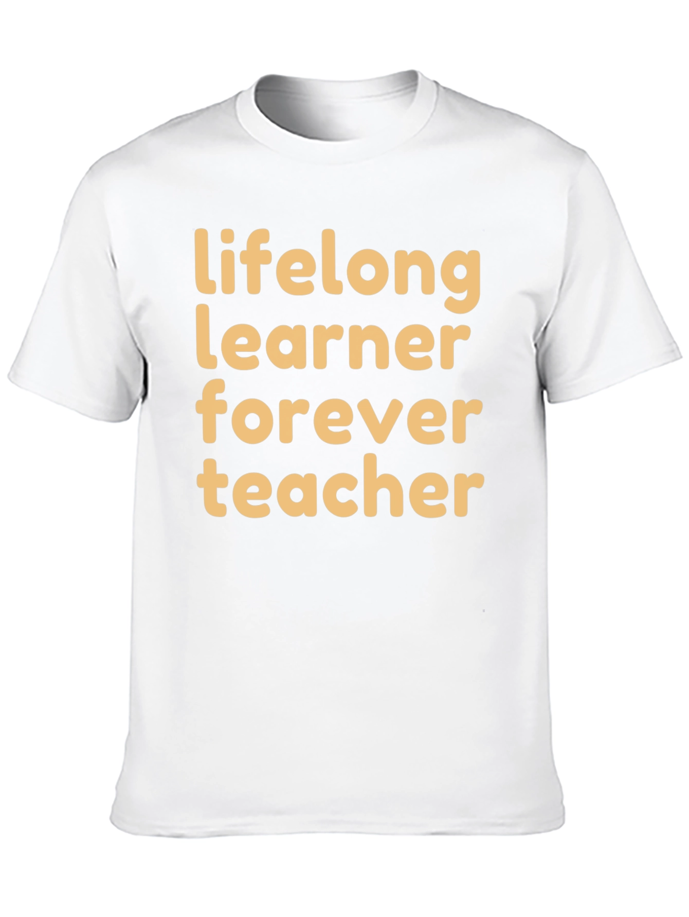 Black Lifelong Learner T-Shirt - Black Casual Tee view 10