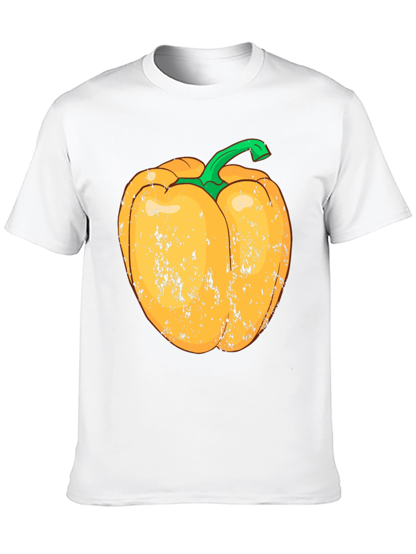 Yellow Pepper Graphic Tee - Quirky & Fun! - 10