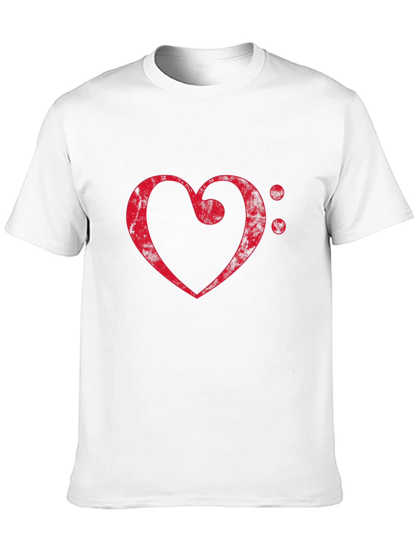 Black Musical Heart Graphic T-Shirt view 10