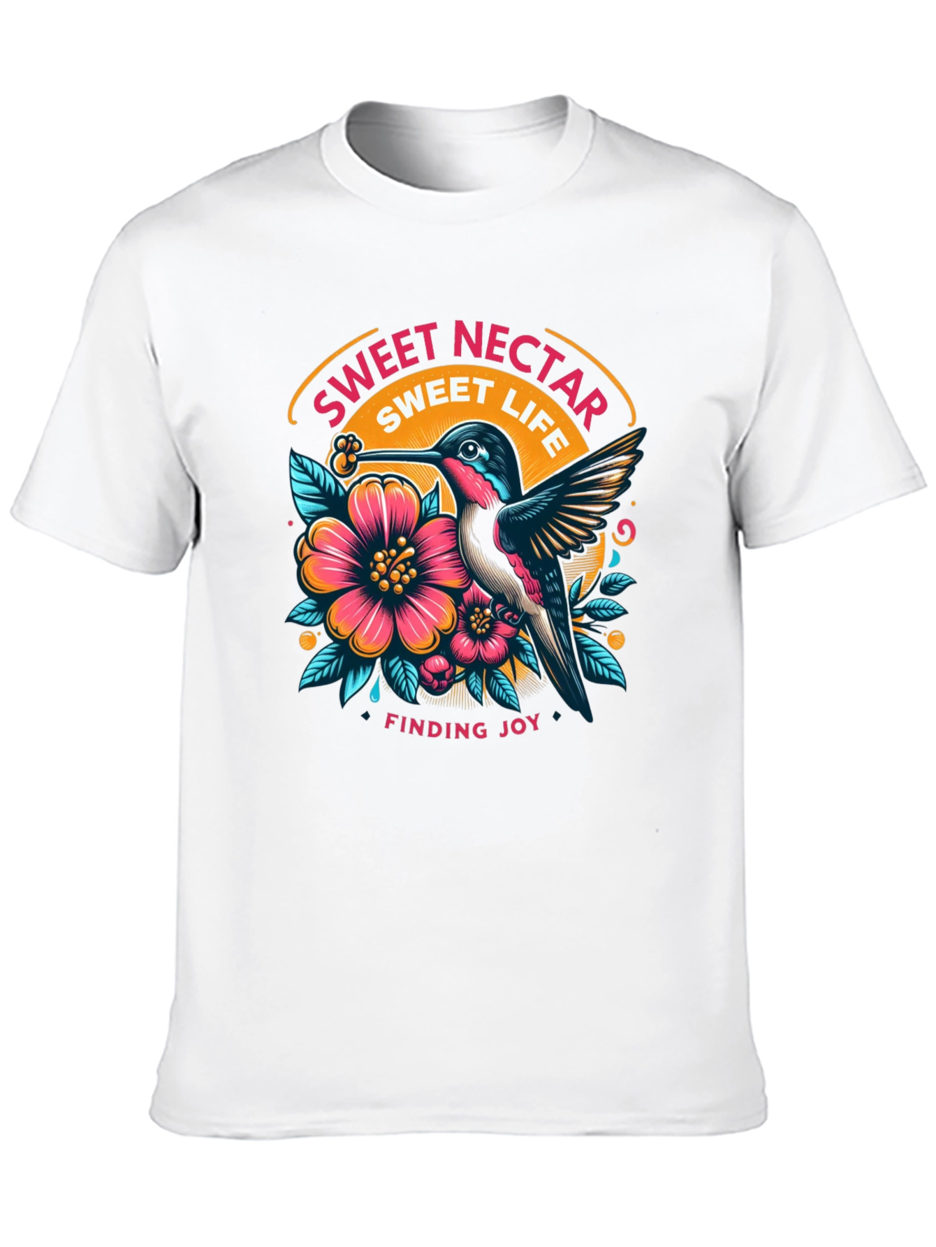 Black Sweet Nectar Life Graphic Tee - Finding Joy view 10