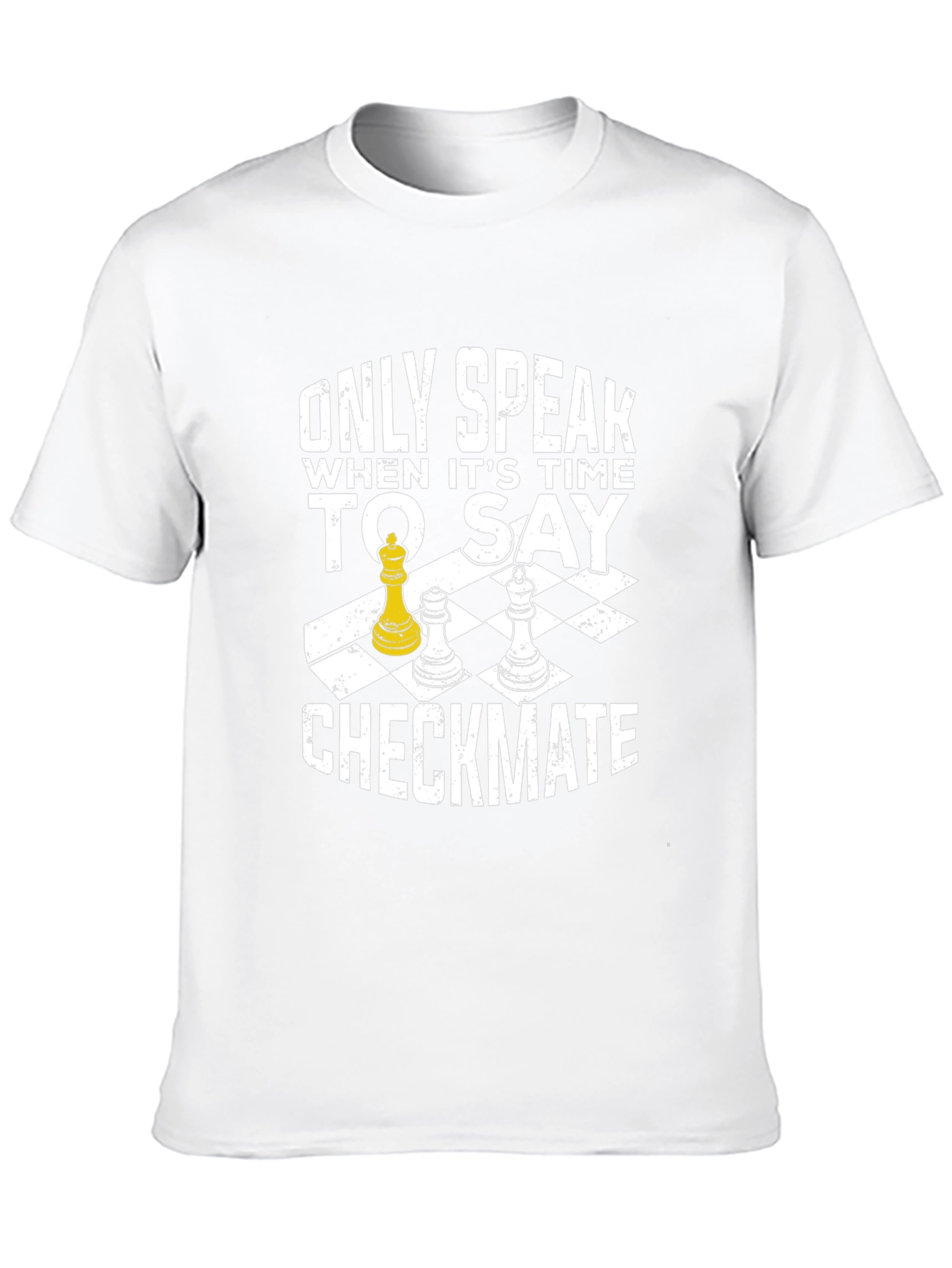 Black Chess Checkmate Graphic Tee - Strategy & Wit view 10