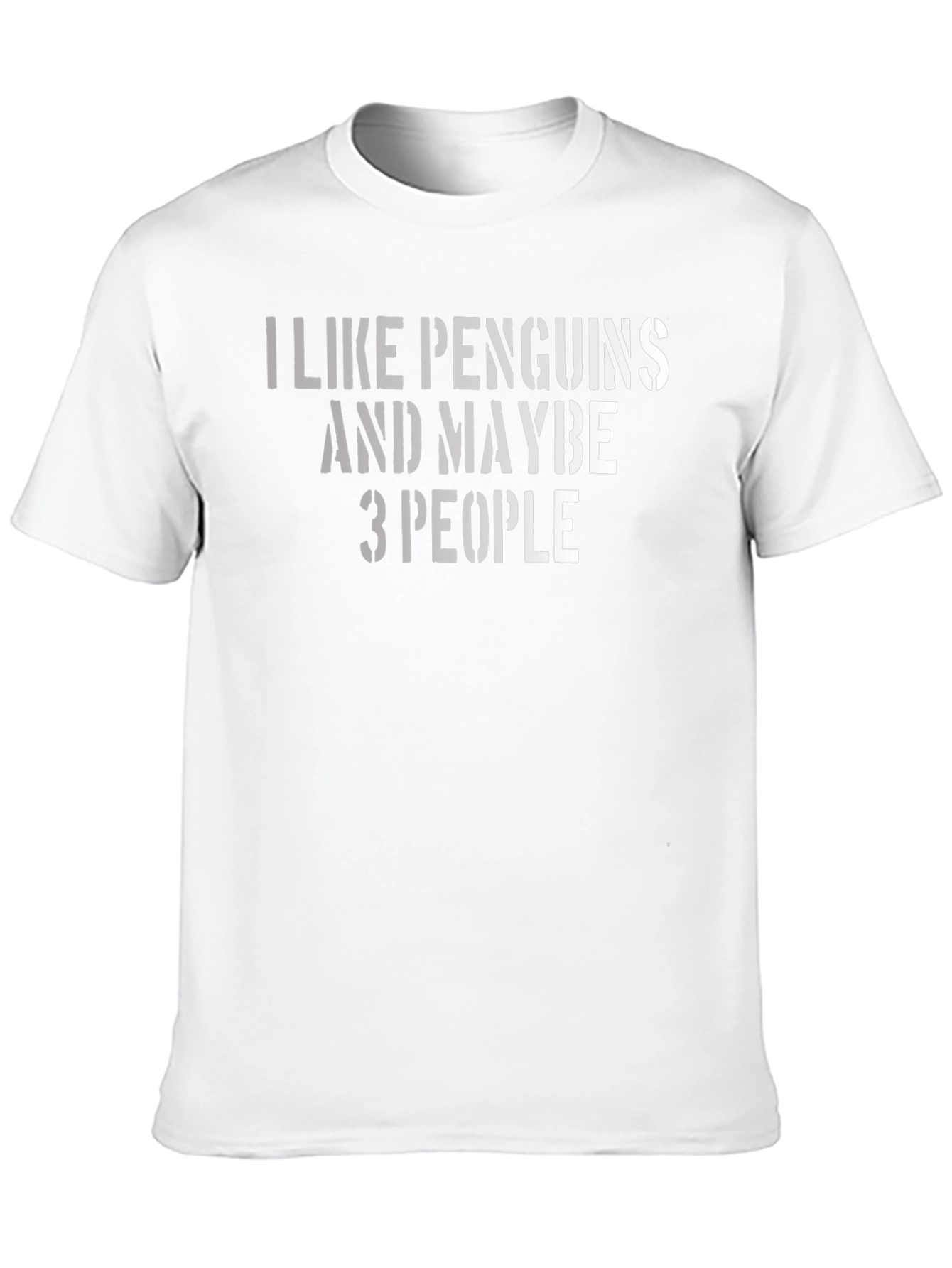 Black Penguins & Maybe 3 People Graphic Tee view 10