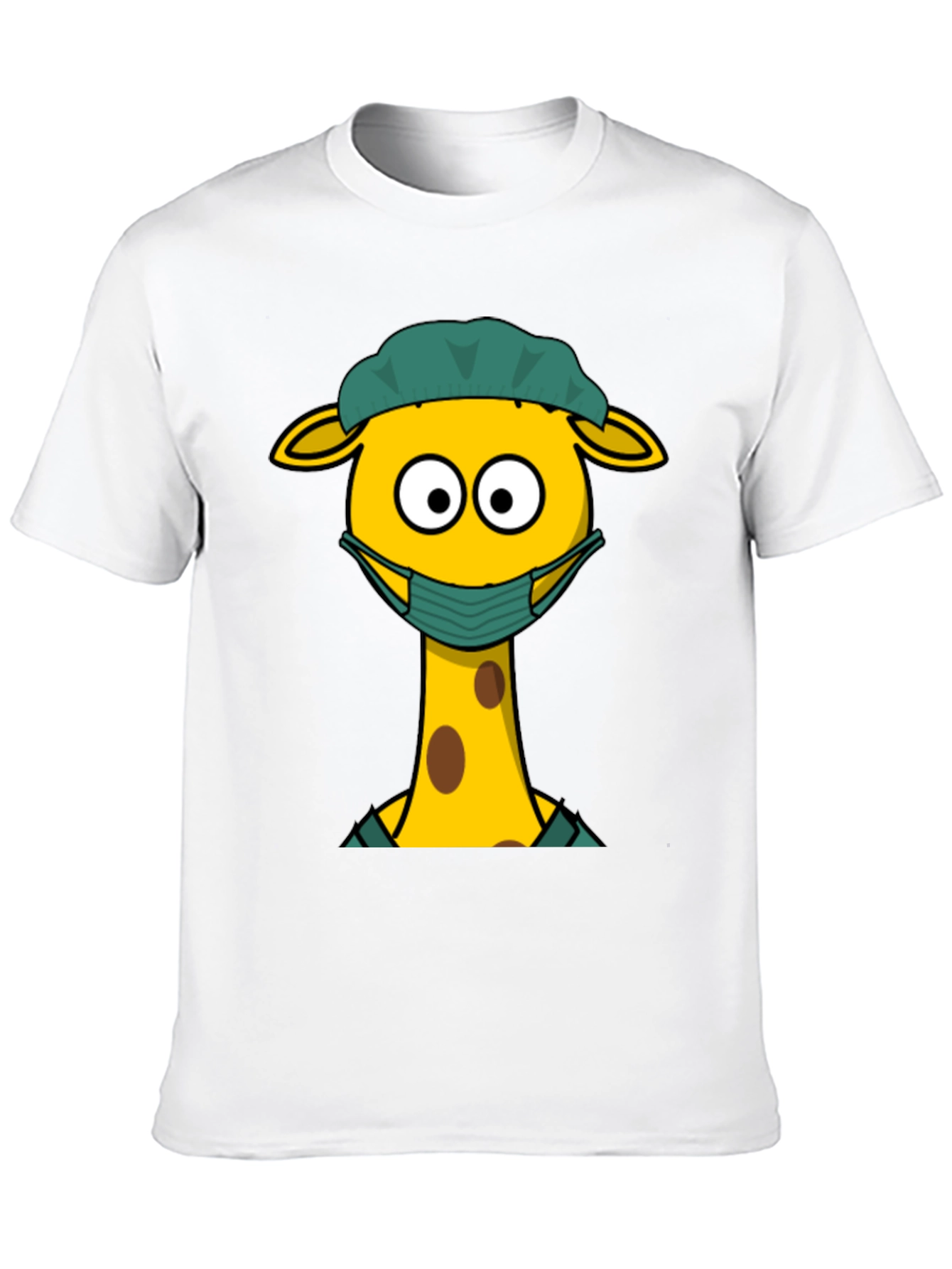 Black Giraffe Doctor T-Shirt view 10