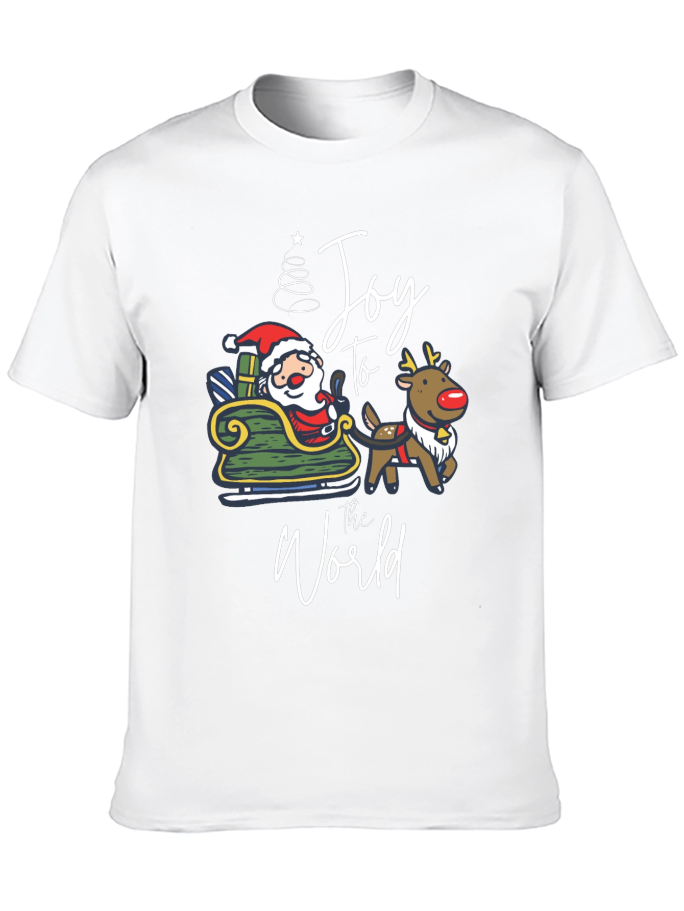 Joy To The World Christmas T-Shirt - 10