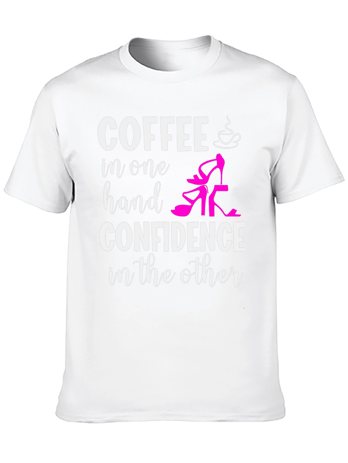 Black Coffee & Confidence T-Shirt view 10